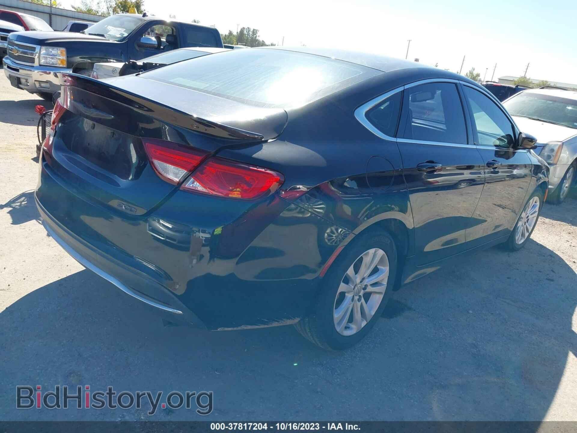 2015 CHRYSLER 200 - VIN: 1C3CCCAB7FN556084 - Фото 4