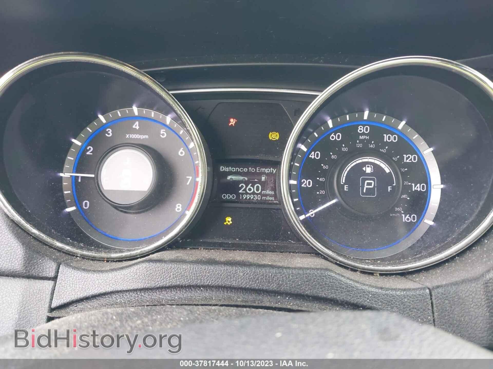 2012 HYUNDAI SONATA - VIN: 5NPEC4AC2CH338827 - Фото 7