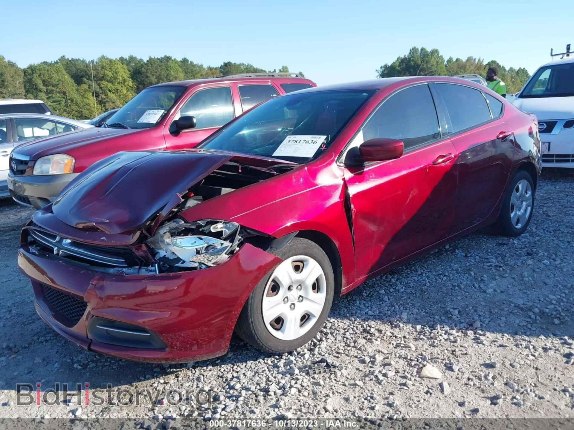 2015 DODGE DART - VIN: 1C3CDFAA8FD302198 - Photo 2