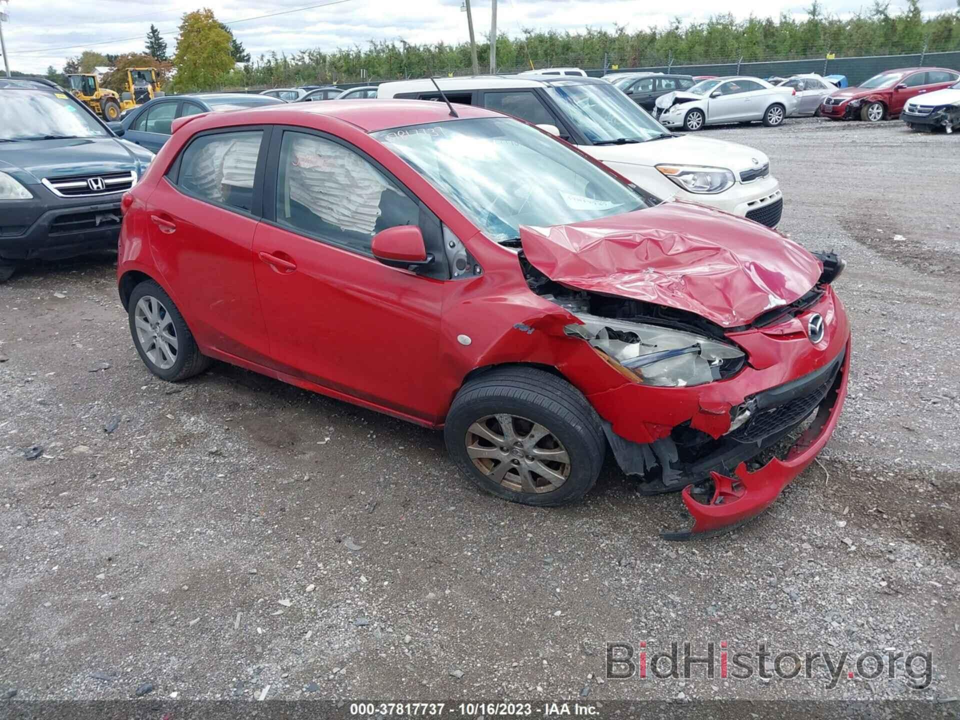 Photo JM1DE1LY9C0137498 - MAZDA MAZDA2 2012