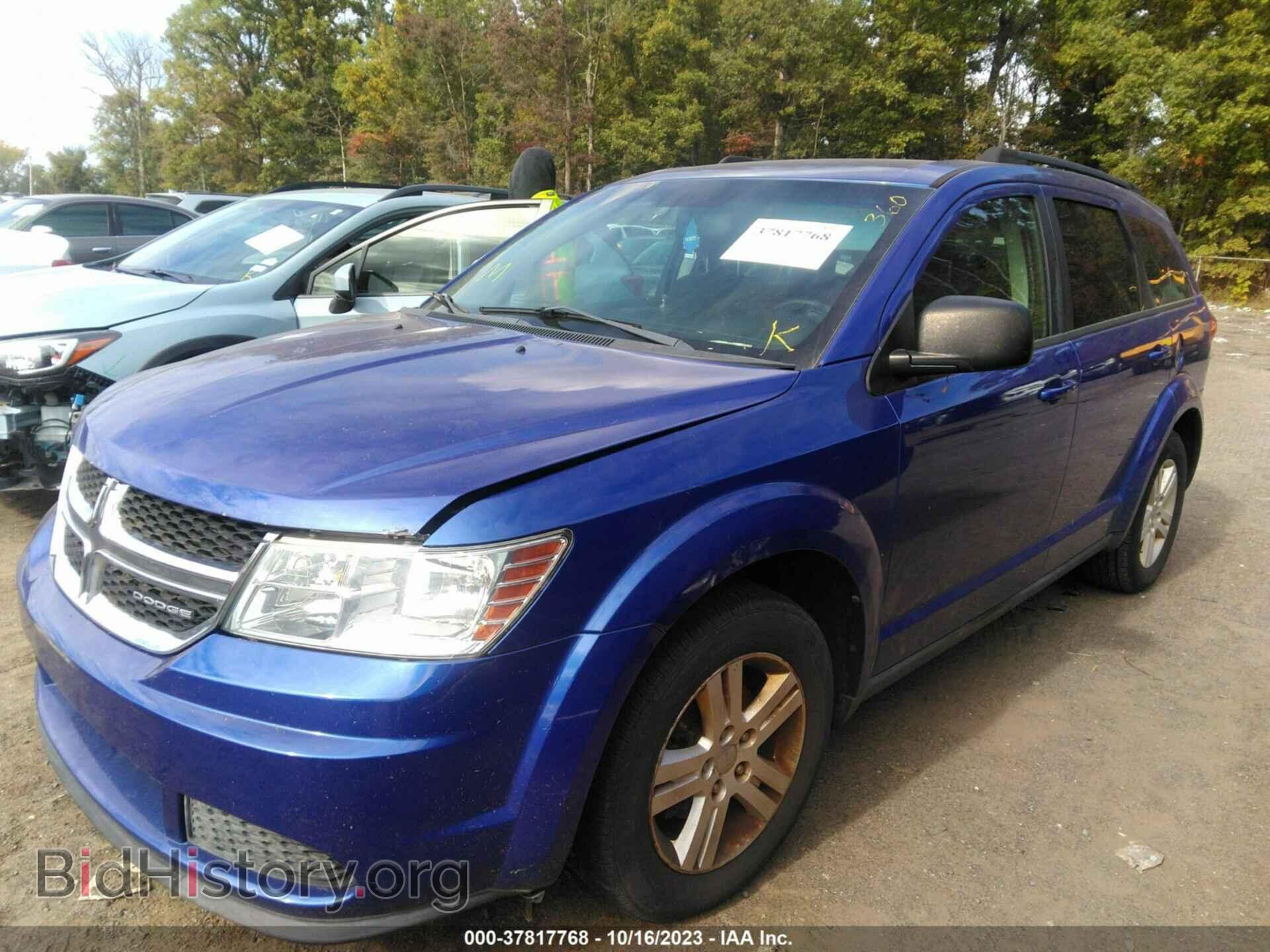 2012 DODGE JOURNEY - VIN: 3C4PDCAB9CT238733 - Фото 2