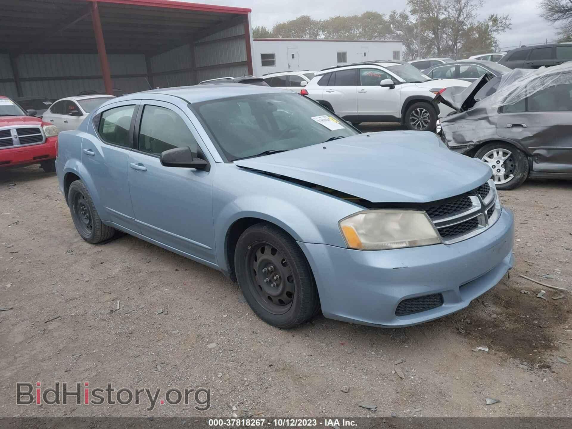 Фотография 1C3CDZAB1DN773336 - DODGE AVENGER 2013