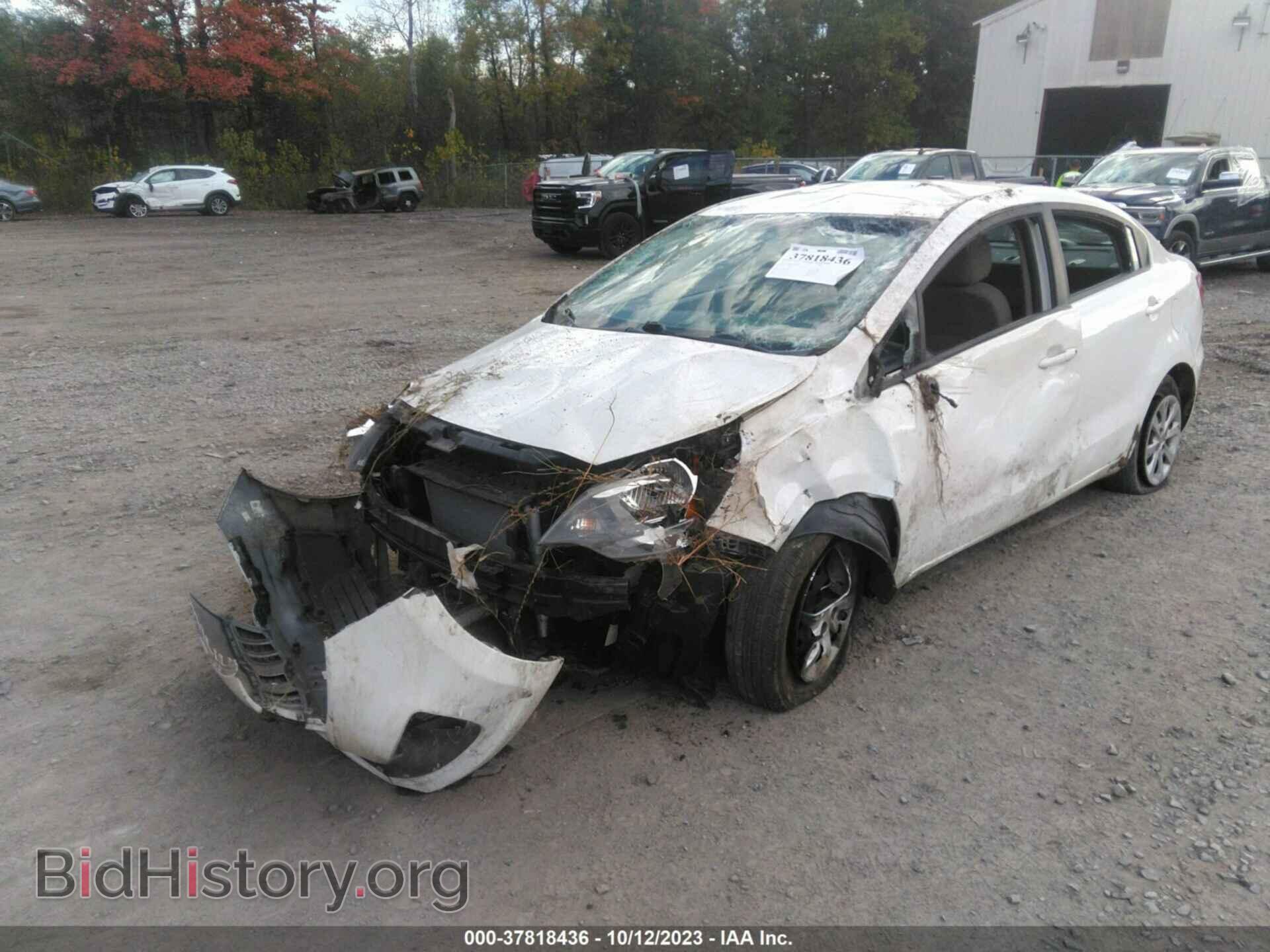 2016 KIA RIO - VIN: KNADM4A30G6689015 - Фото 2