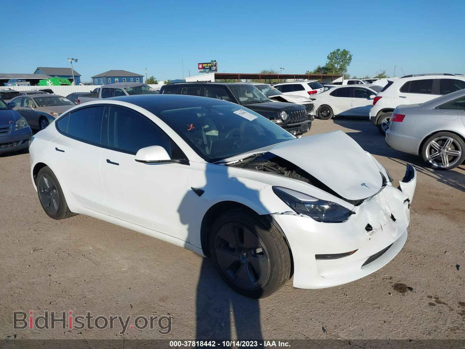 Фотография 5YJ3E1EA0MF923379 - TESLA MODEL 3 2021