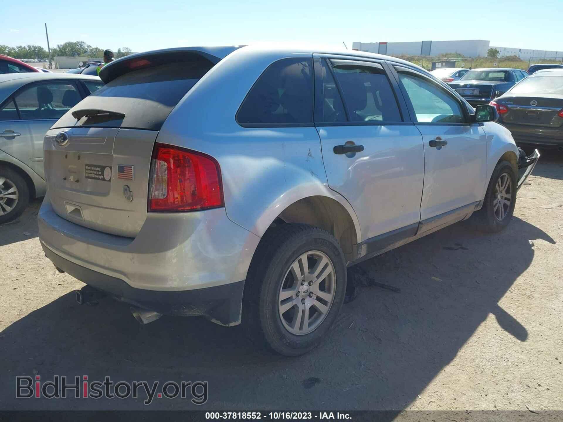 2012 FORD EDGE - VIN: 2FMDK3GC3CBA62763 - Фото 4