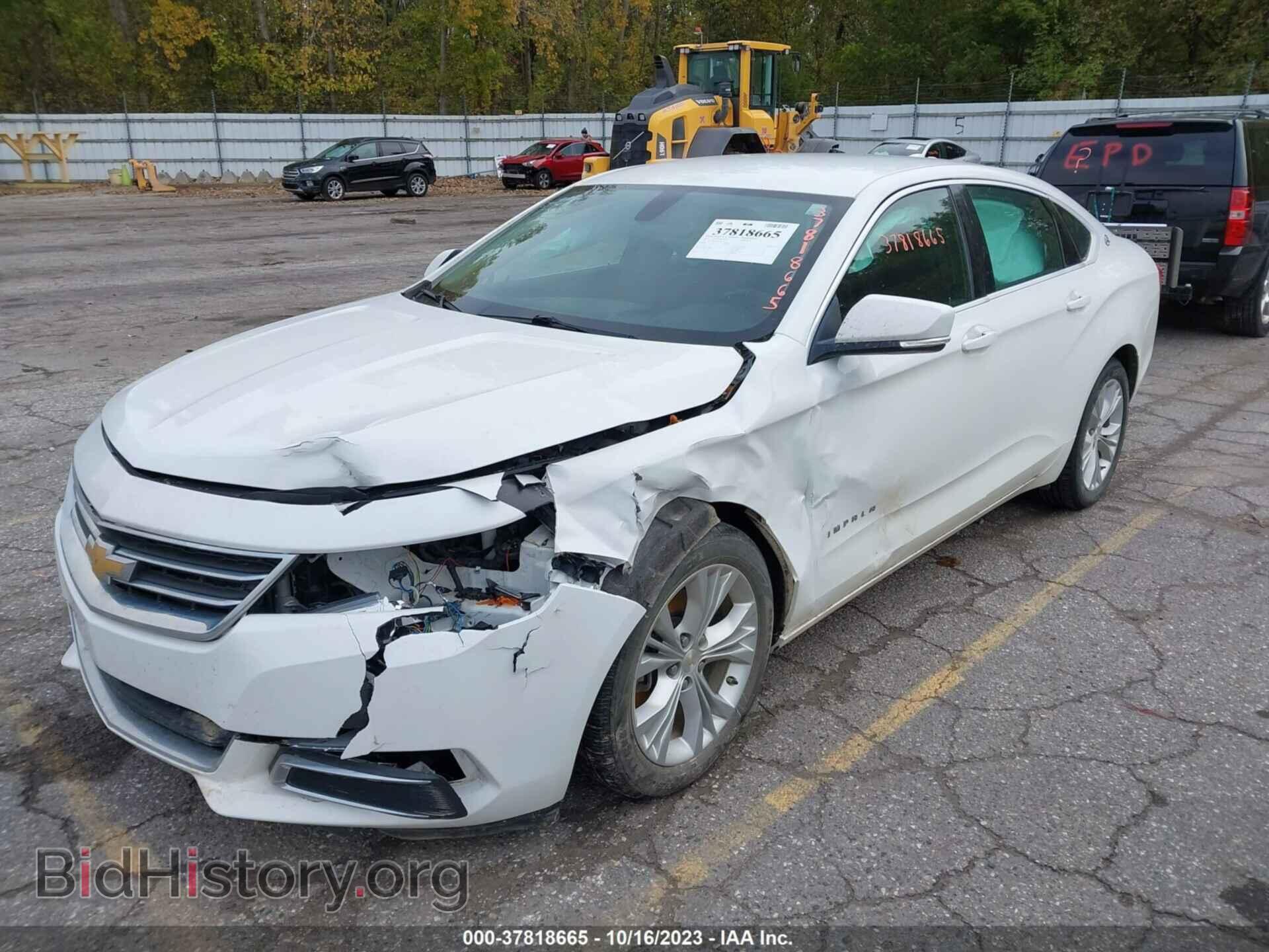 2015 CHEVROLET IMPALA - VIN: 2G1125S38F9130893 - Фото 2