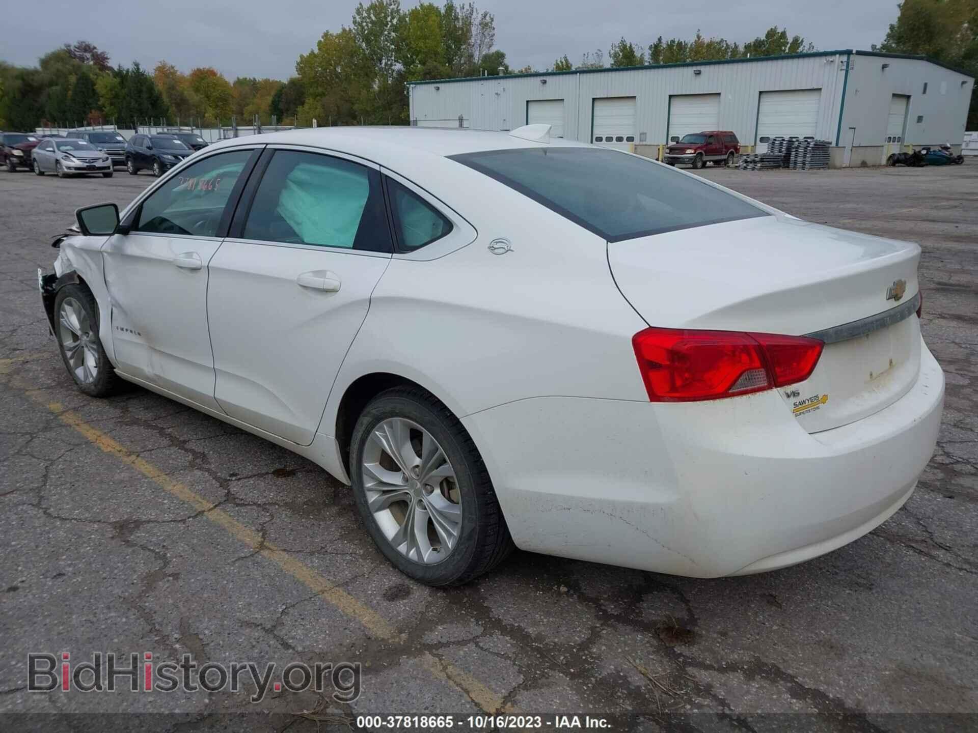 2015 CHEVROLET IMPALA - VIN: 2G1125S38F9130893 - Фото 3