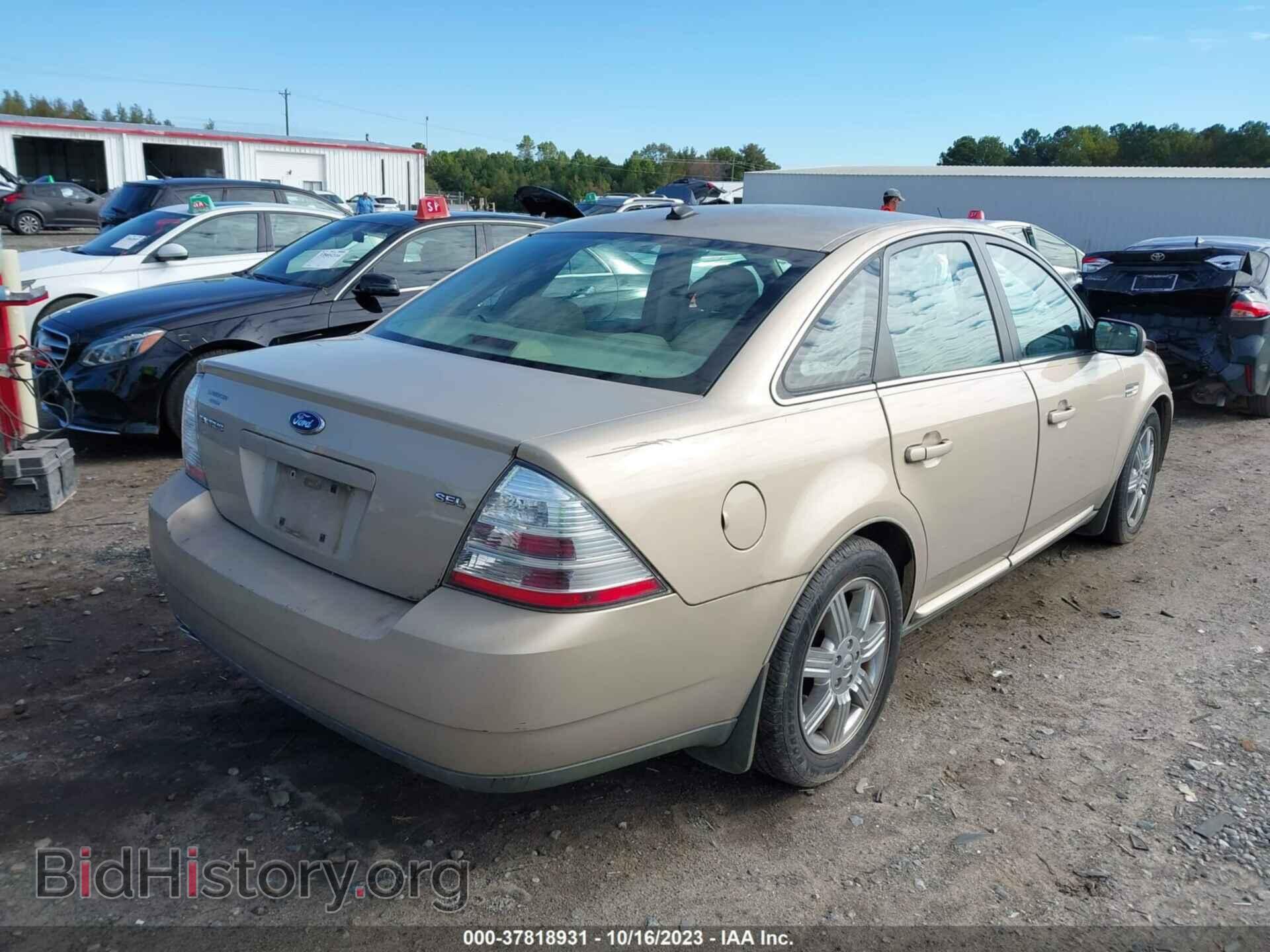 2008 FORD TAURUS - VIN: 1FAHP24W48G133670 - Фото 4