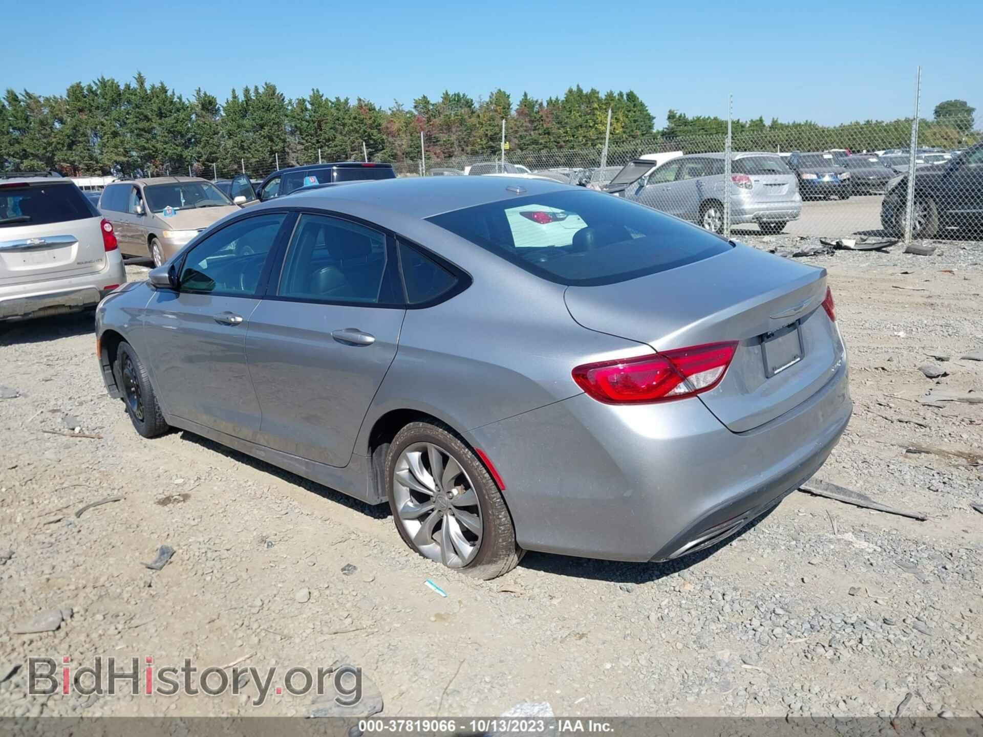 2015 CHRYSLER 200 - VIN: 1C3CCCBB9FN758343 - Фото 3