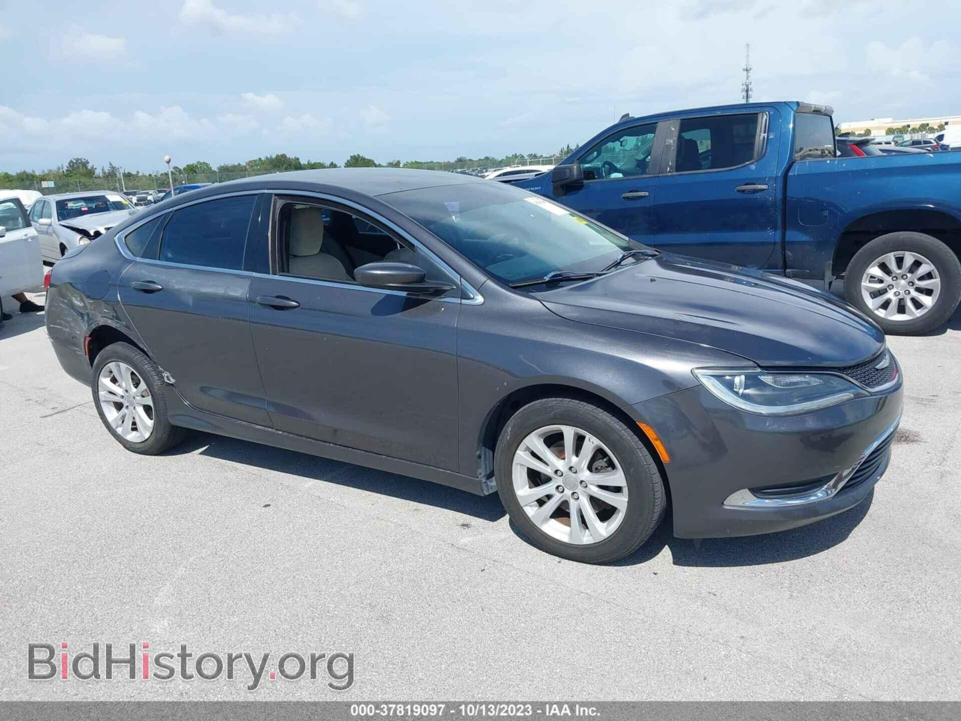 Photo 1C3CCCAB0GN101885 - CHRYSLER 200 2016
