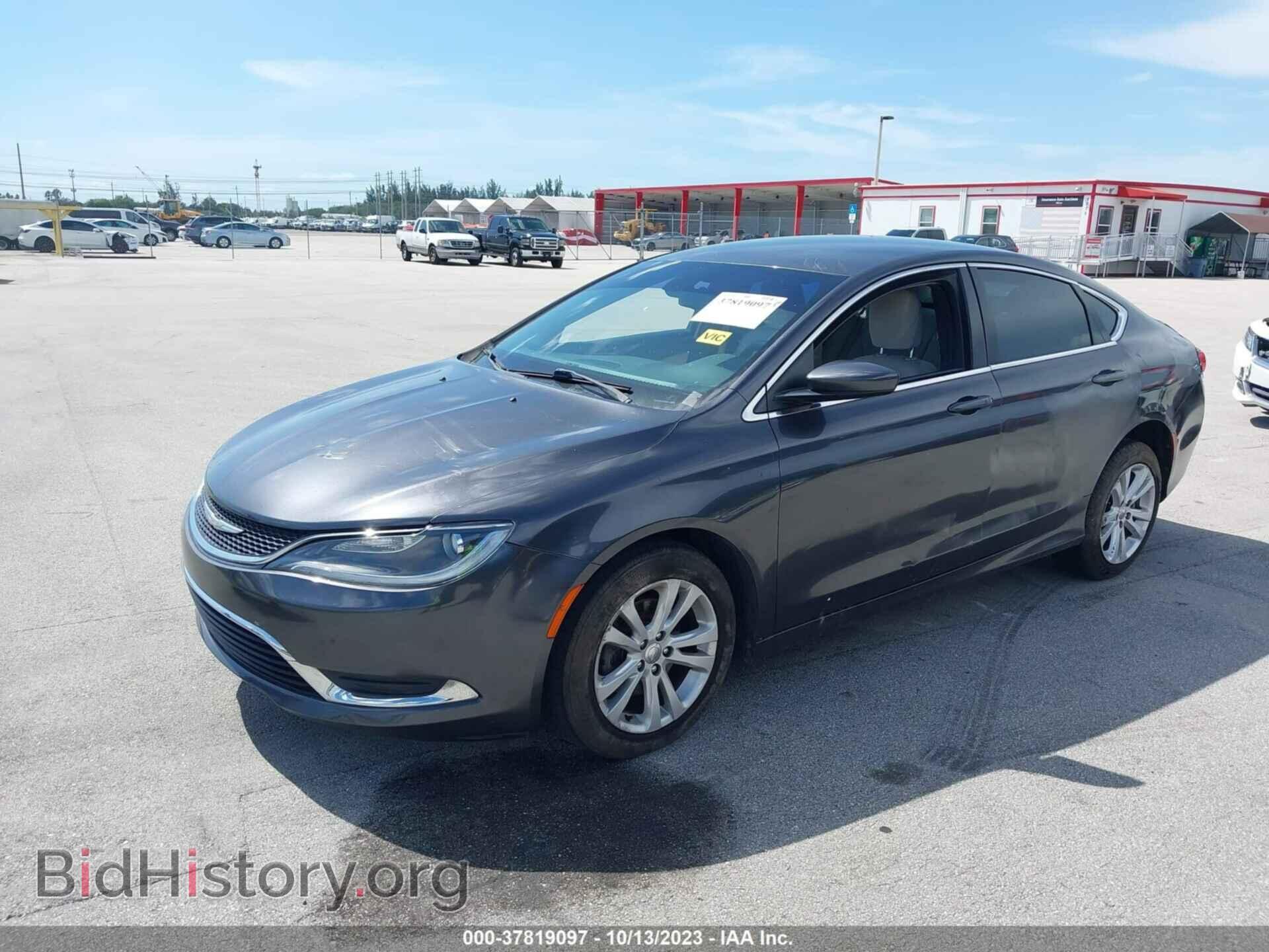 2016 CHRYSLER 200 - VIN: 1C3CCCAB0GN101885 - Фото 2