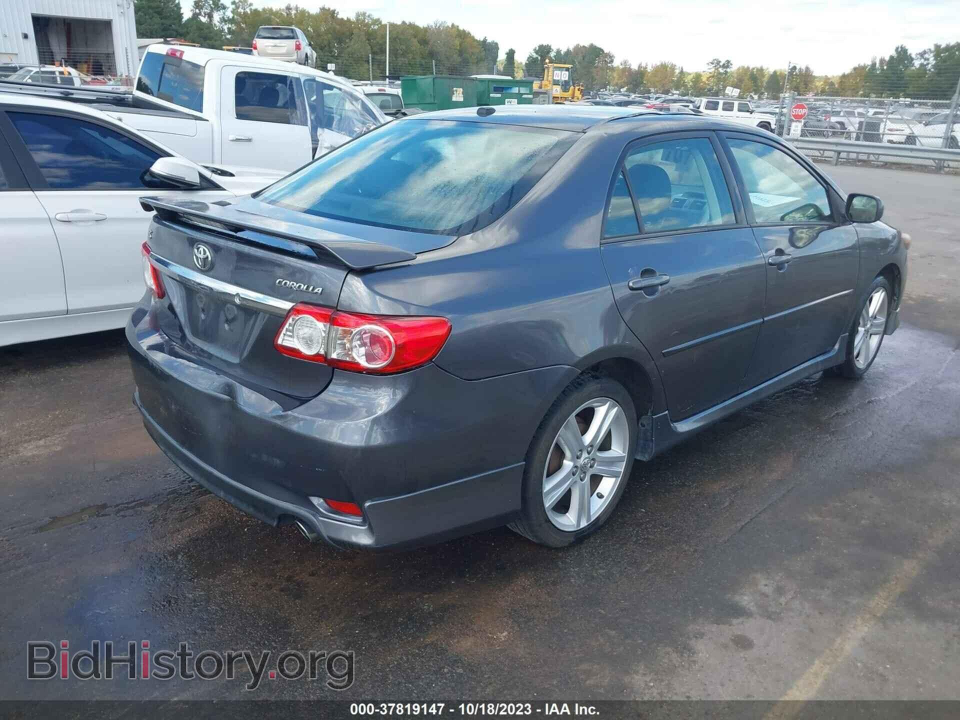 2013 TOYOTA COROLLA - VIN: 5YFBU4EE9DP125924 - Фото 4