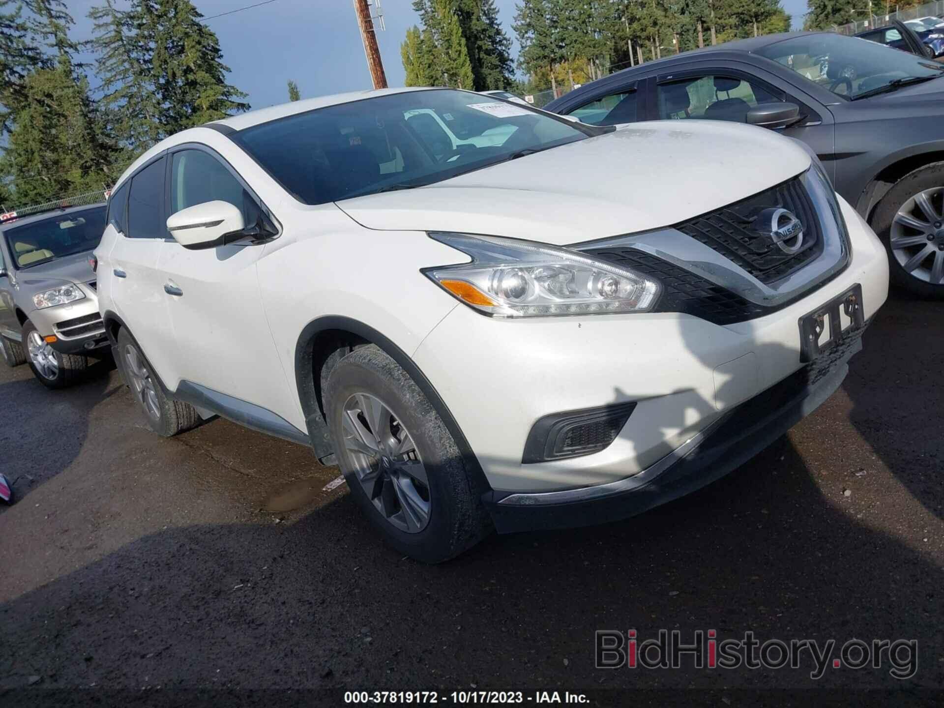 Photo 5N1AZ2MGXGN131443 - NISSAN MURANO 2016