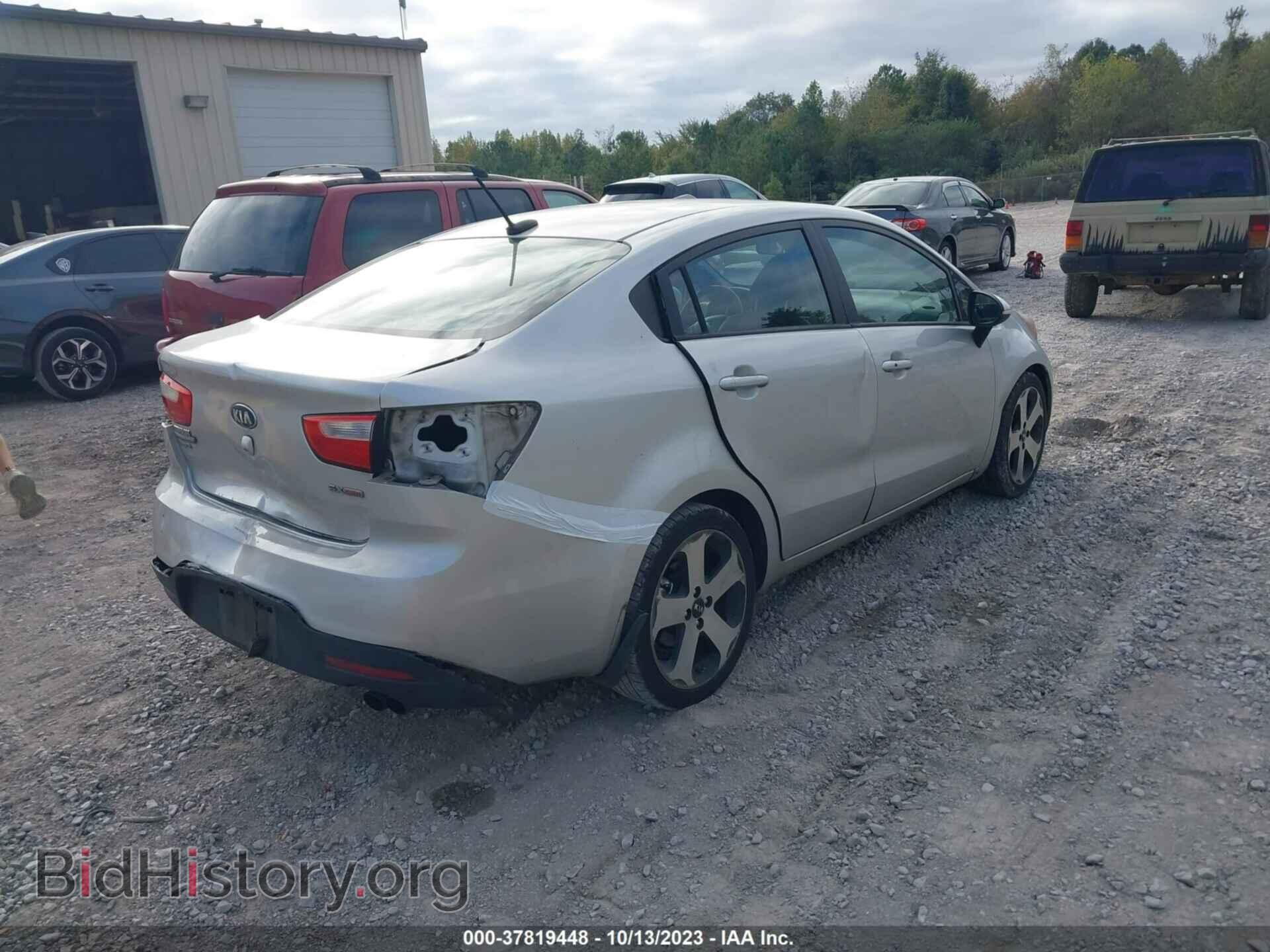 2013 KIA RIO - VIN: KNADN4A37D6188566 - Фото 4
