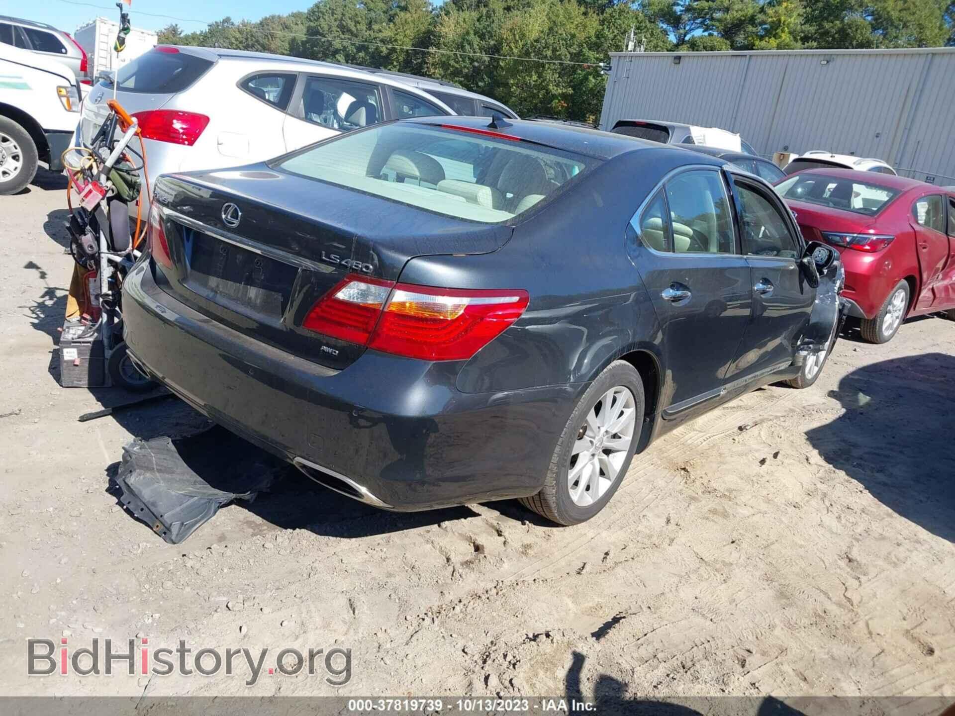2010 LEXUS LS 460 - VIN: JTHCL5EF1A5007735 - Фото 4