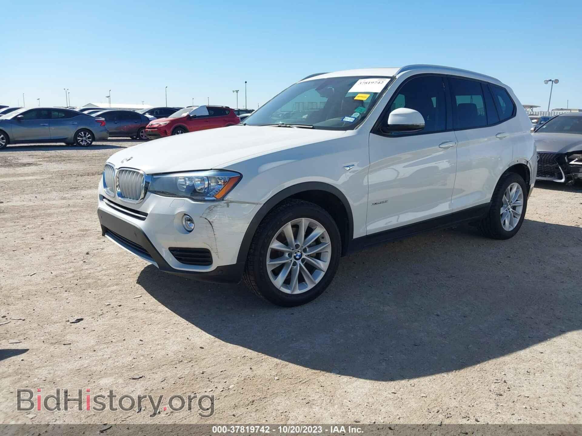 2016 BMW X3 - VIN: 5UXWX9C5XG0D78890 - Фото 2