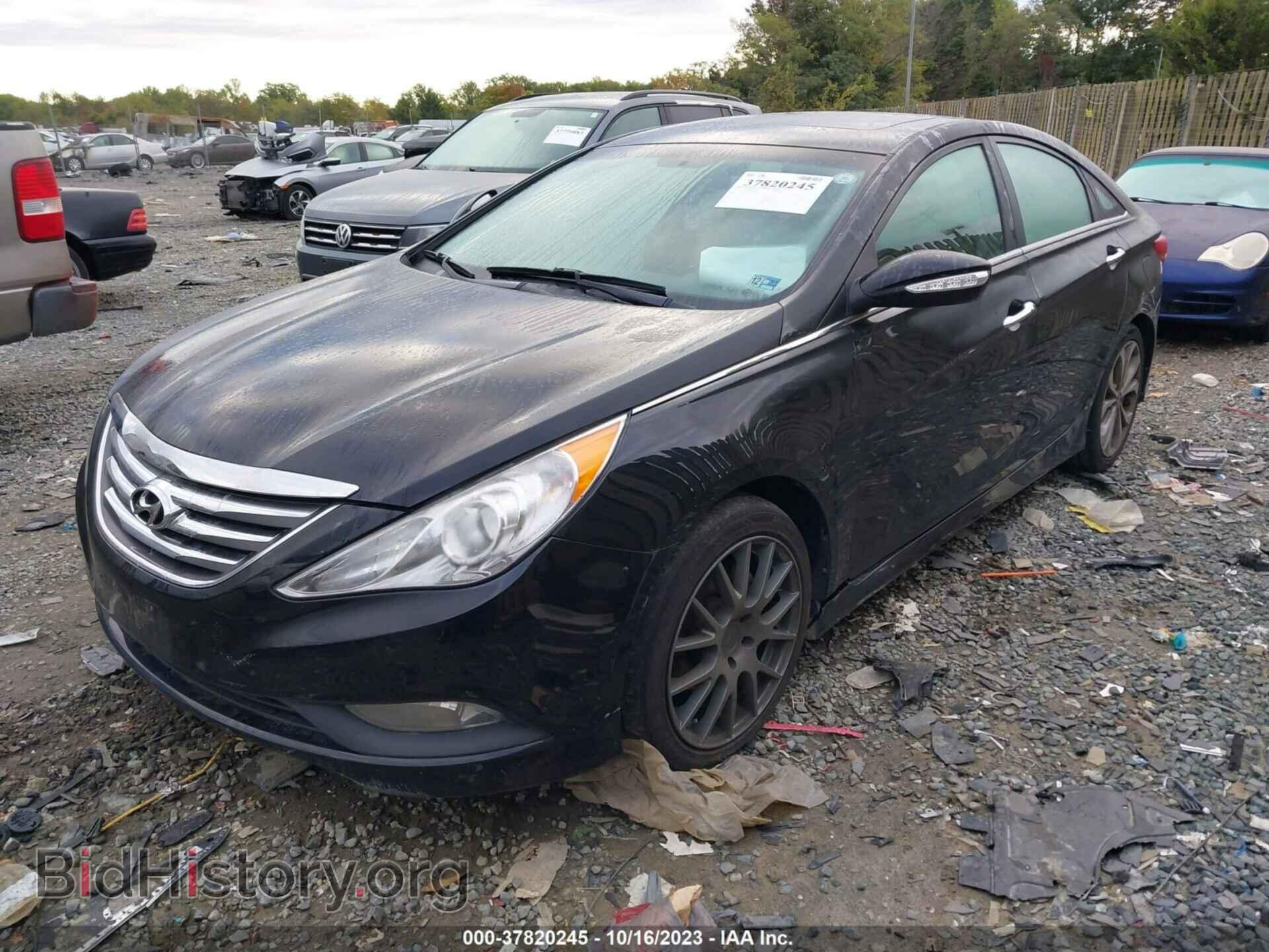 2014 HYUNDAI SONATA - VIN: 5NPEC4AB7EH890639 - Фото 2