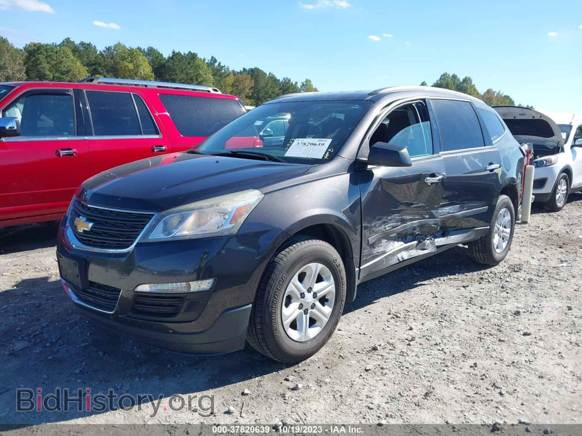 2015 CHEVROLET TRAVERSE - VIN: 1GNKRFED1FJ143207 - Фото 2