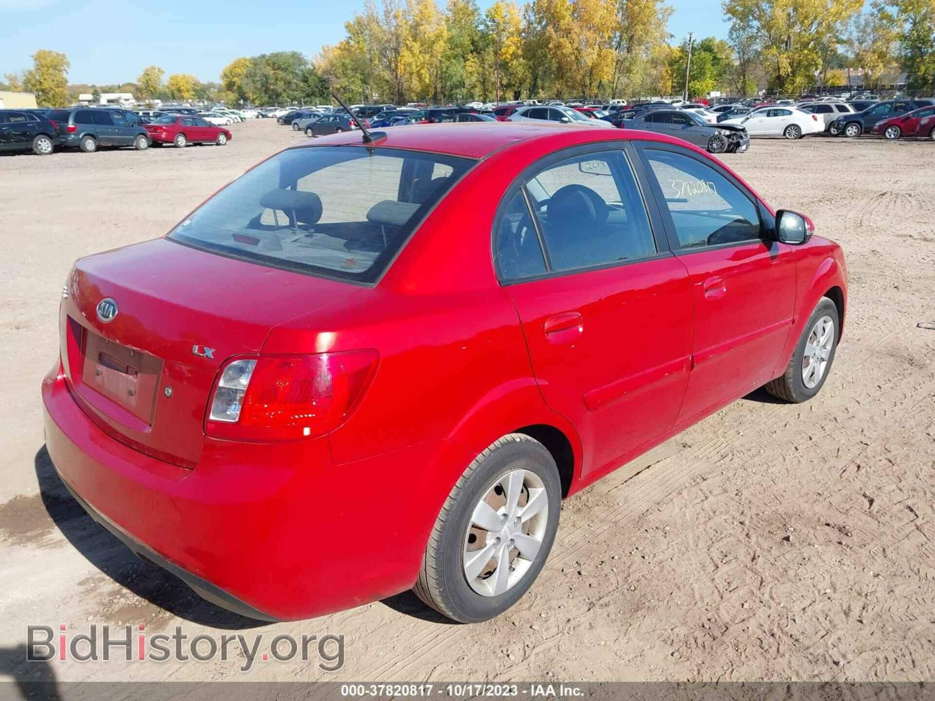 2011 KIA RIO - VIN: KNADH4A30B6953735 - Фото 4