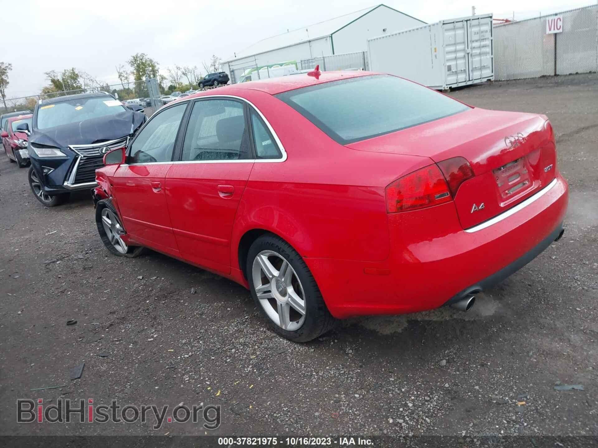 2007 AUDI A4 - VIN: WAUAF78E07A237228 - Фото 3