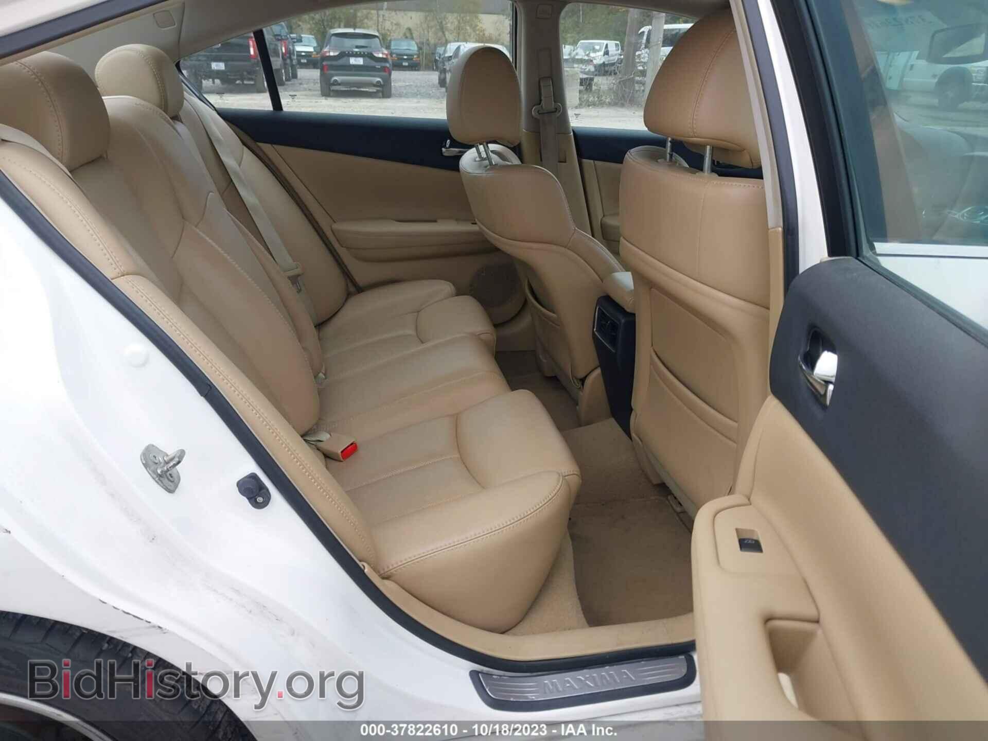 2011 NISSAN MAXIMA - VIN: 1N4AA5AP7BC862374 - Фото 8
