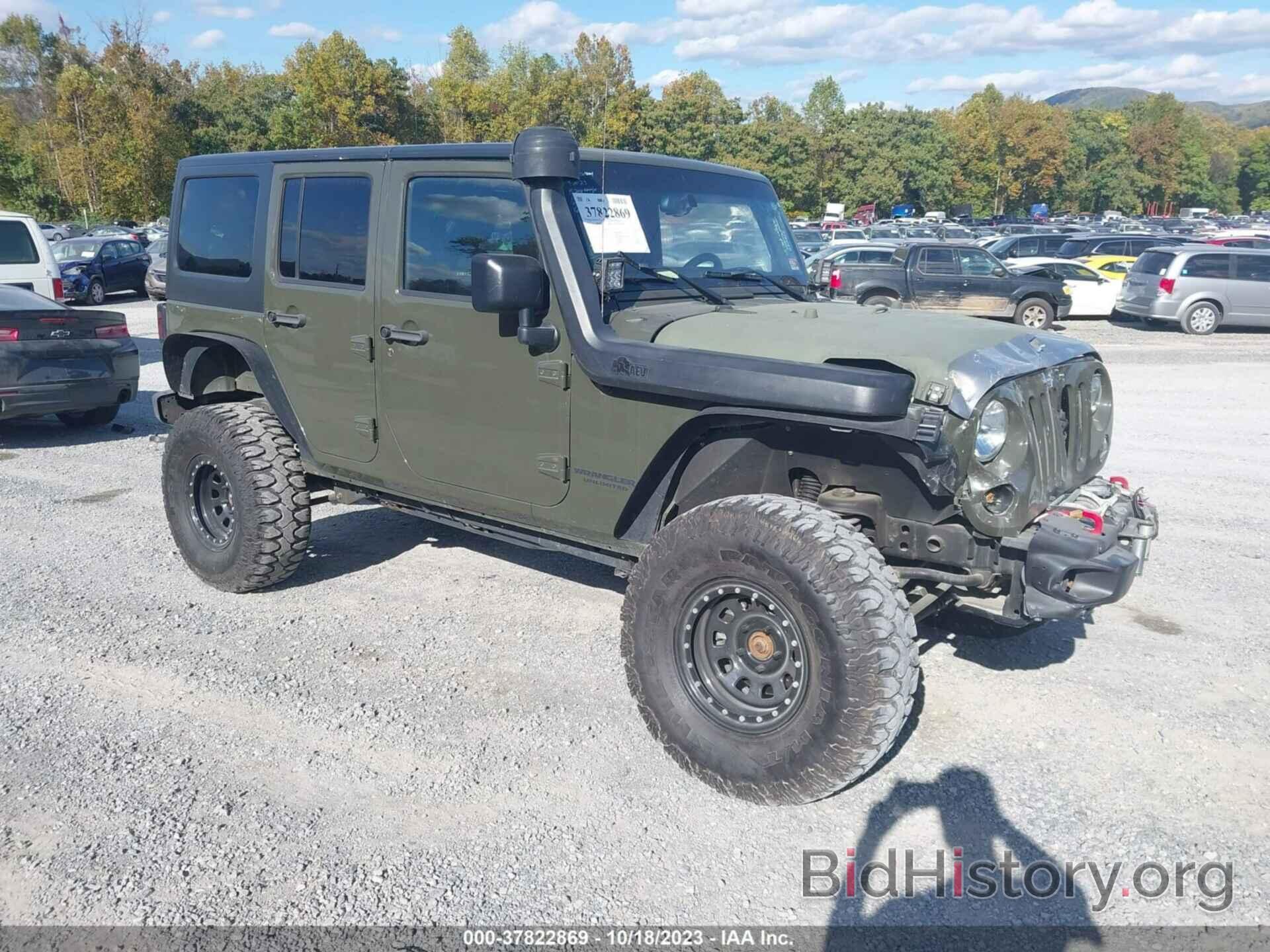 Photo 1C4HJWFG1FL632603 - JEEP WRANGLER UNLIMITED 2015