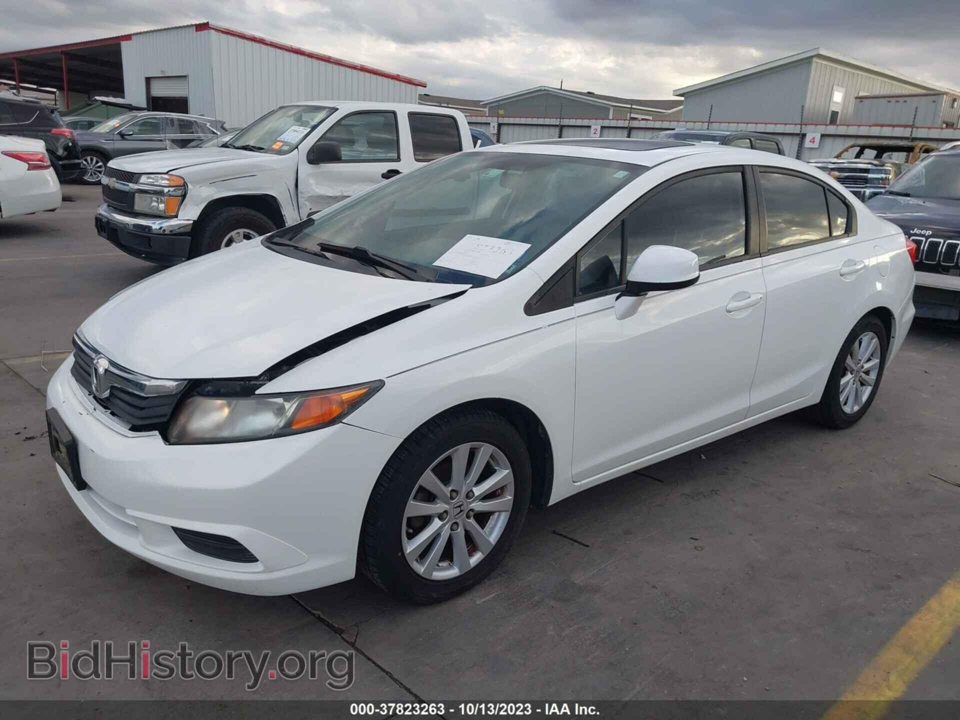2012 HONDA CIVIC SDN - VIN: 2HGFB2F86CH534909 - Фото 2