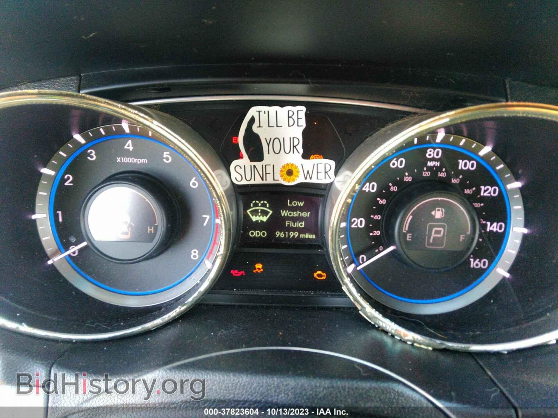 2012 HYUNDAI SONATA - VIN: 5NPEB4AC3CH462852 - Фото 7