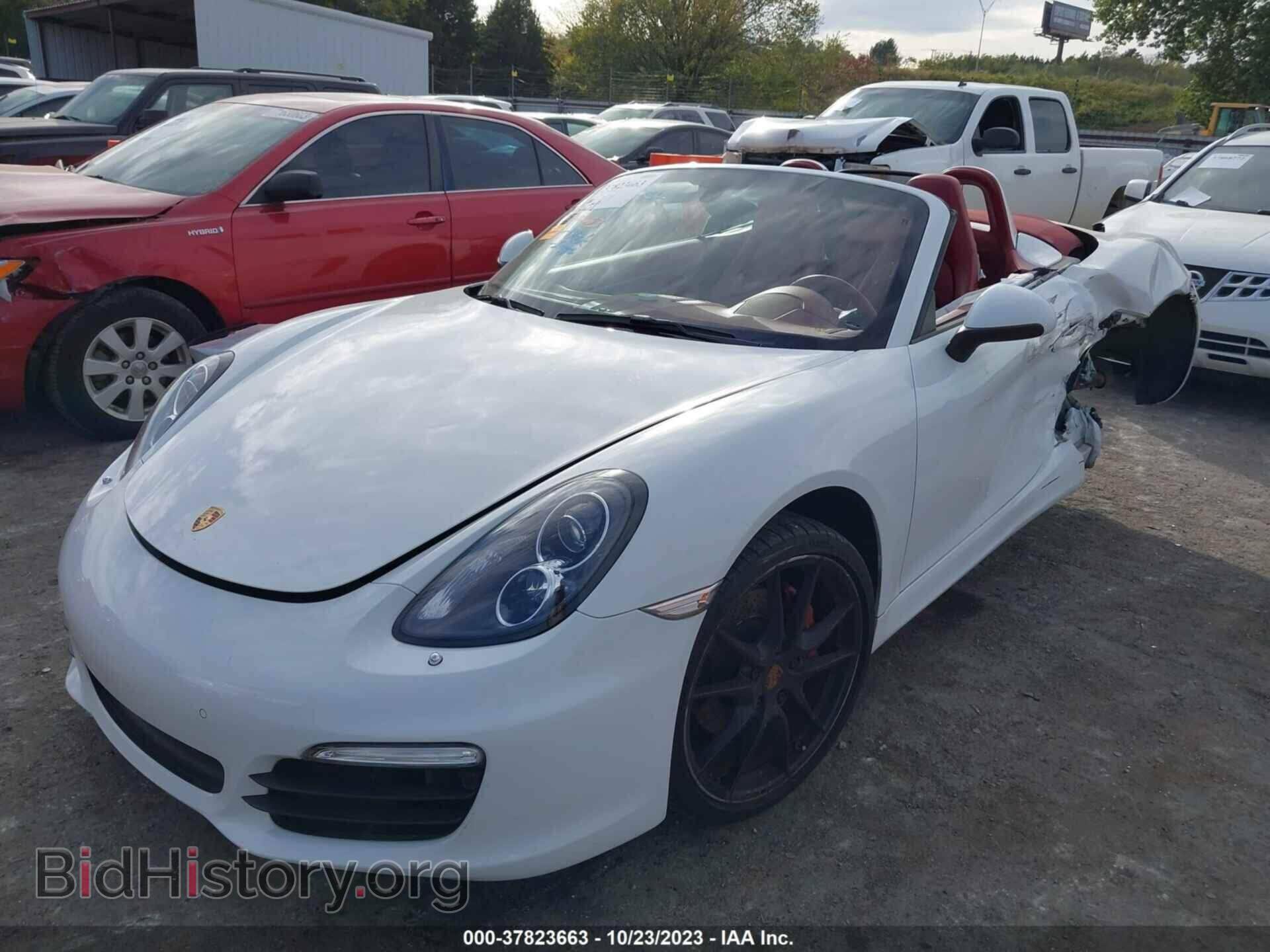 2013 PORSCHE BOXSTER - VIN: WP0CB2A83DS132123 - Фото 2