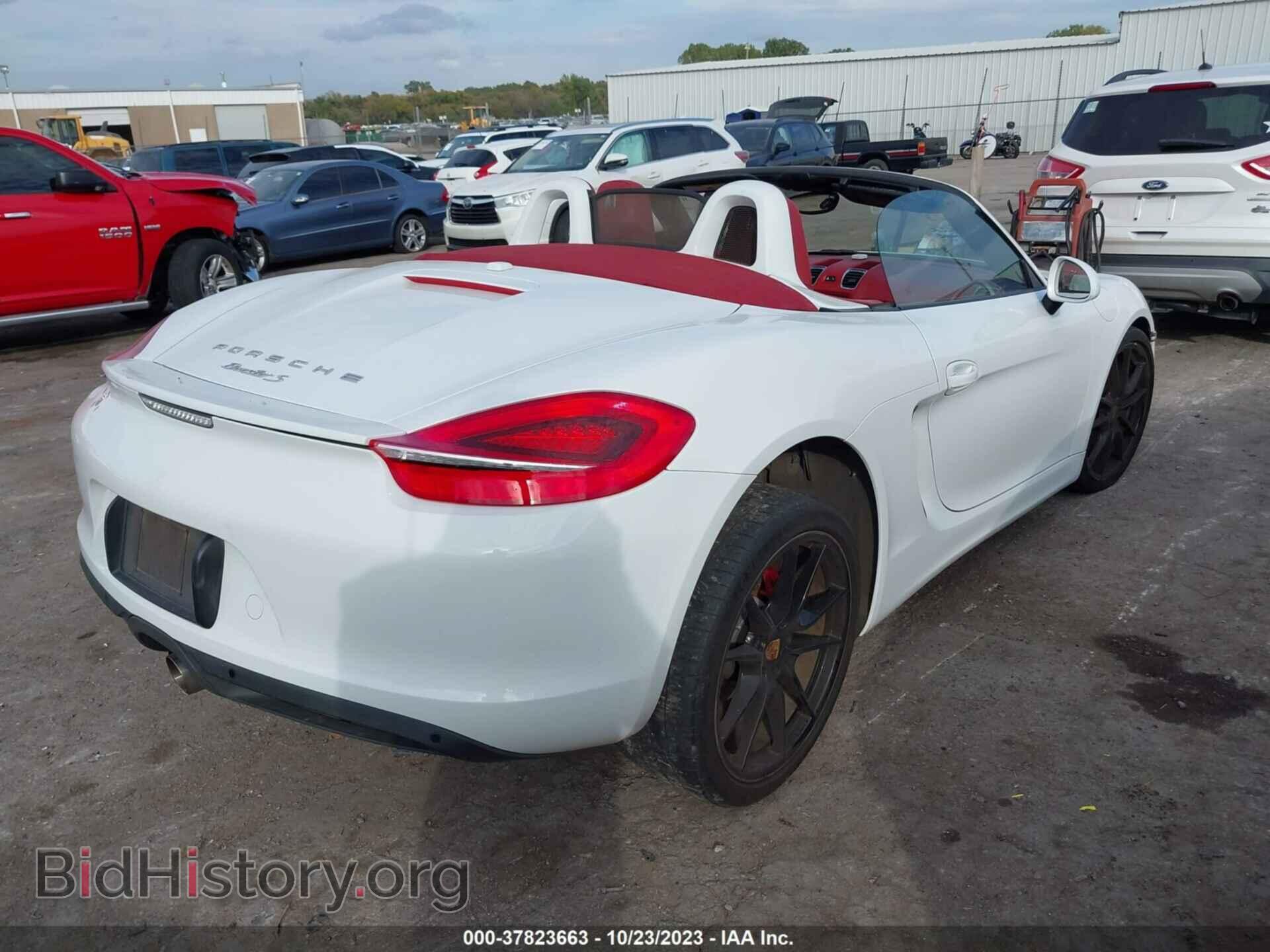 2013 PORSCHE BOXSTER - VIN: WP0CB2A83DS132123 - Фото 4