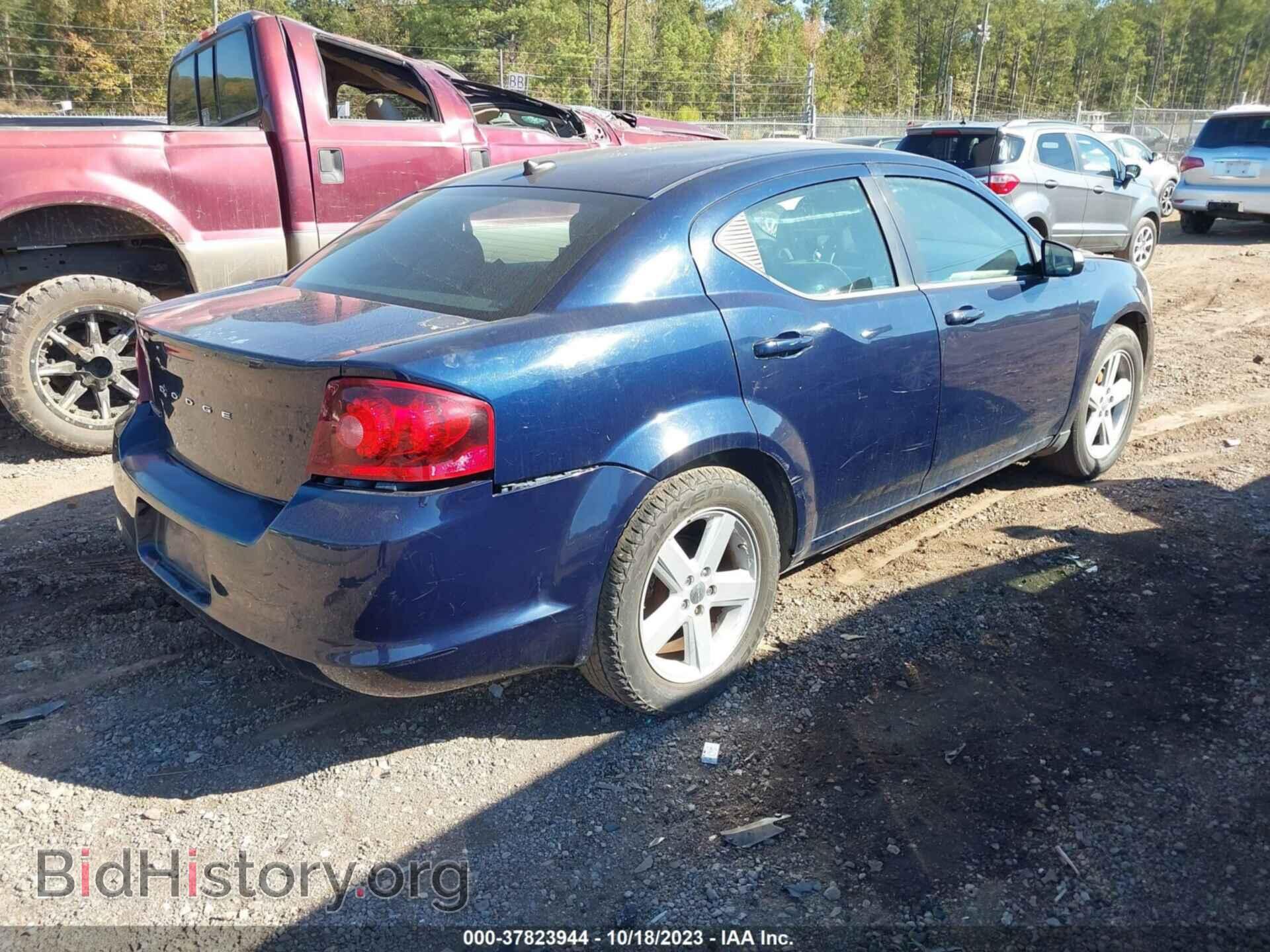 2013 DODGE AVENGER - VIN: 1C3CDZAB0DN707571 - Фото 4