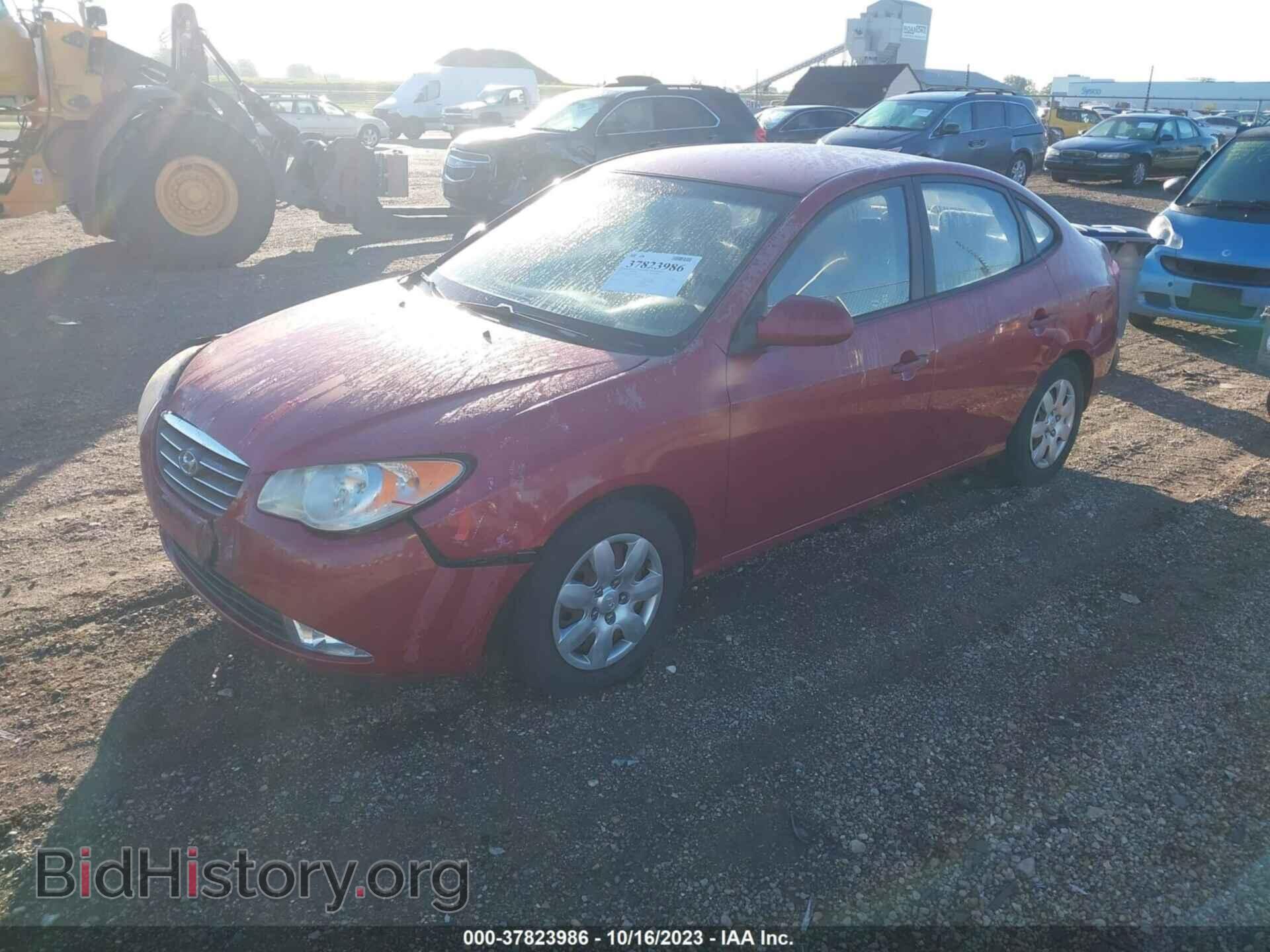 2007 HYUNDAI ELANTRA - VIN: KMHDU46D97U263285 - Фото 2