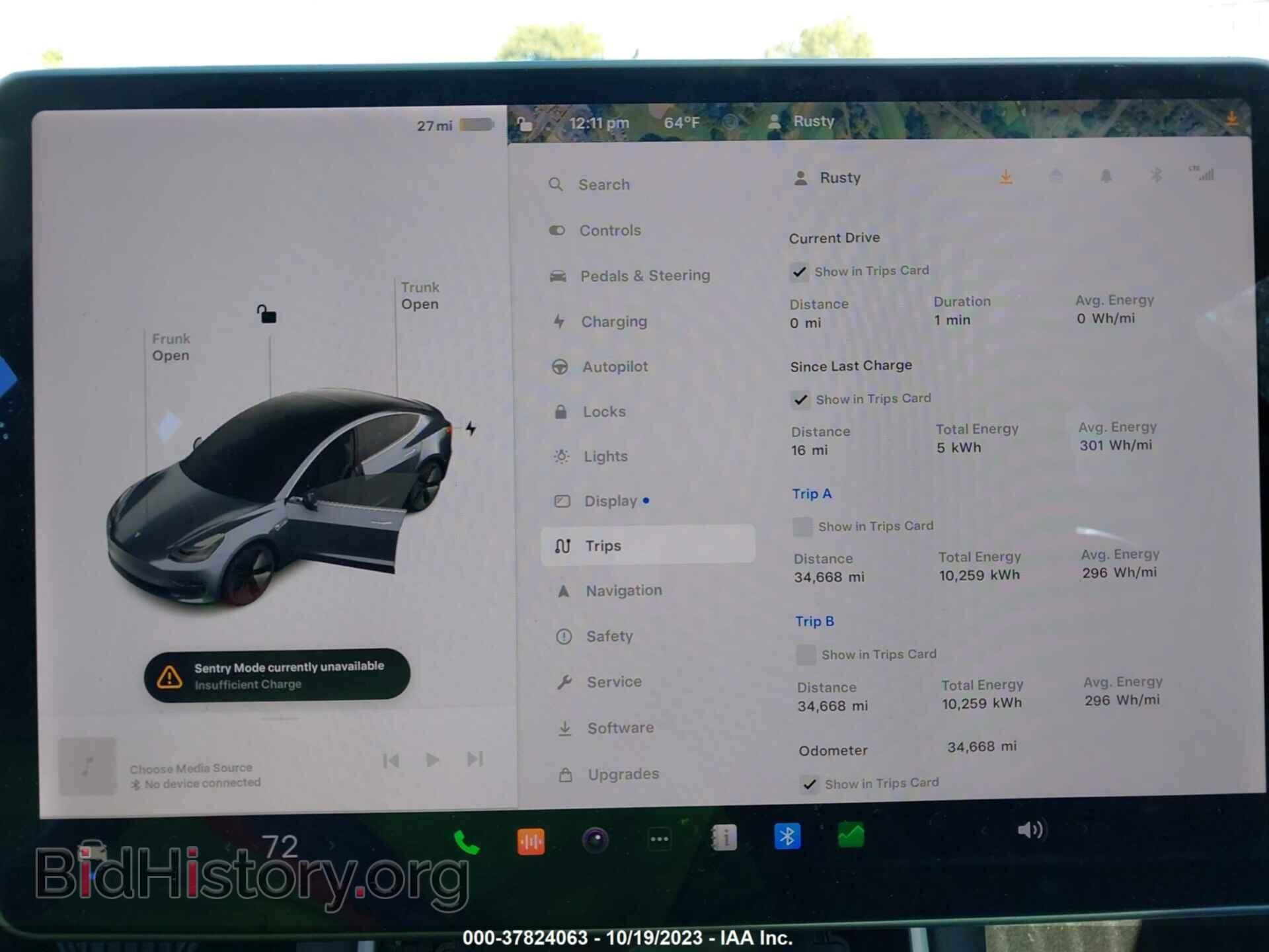 2020 TESLA MODEL 3 - VIN: 5YJ3E1EB6LF616810 - Фото 7