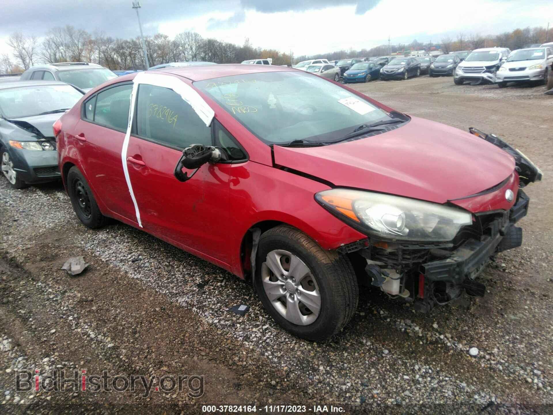 Photo KNAFK4A68E5048254 - KIA FORTE 2014