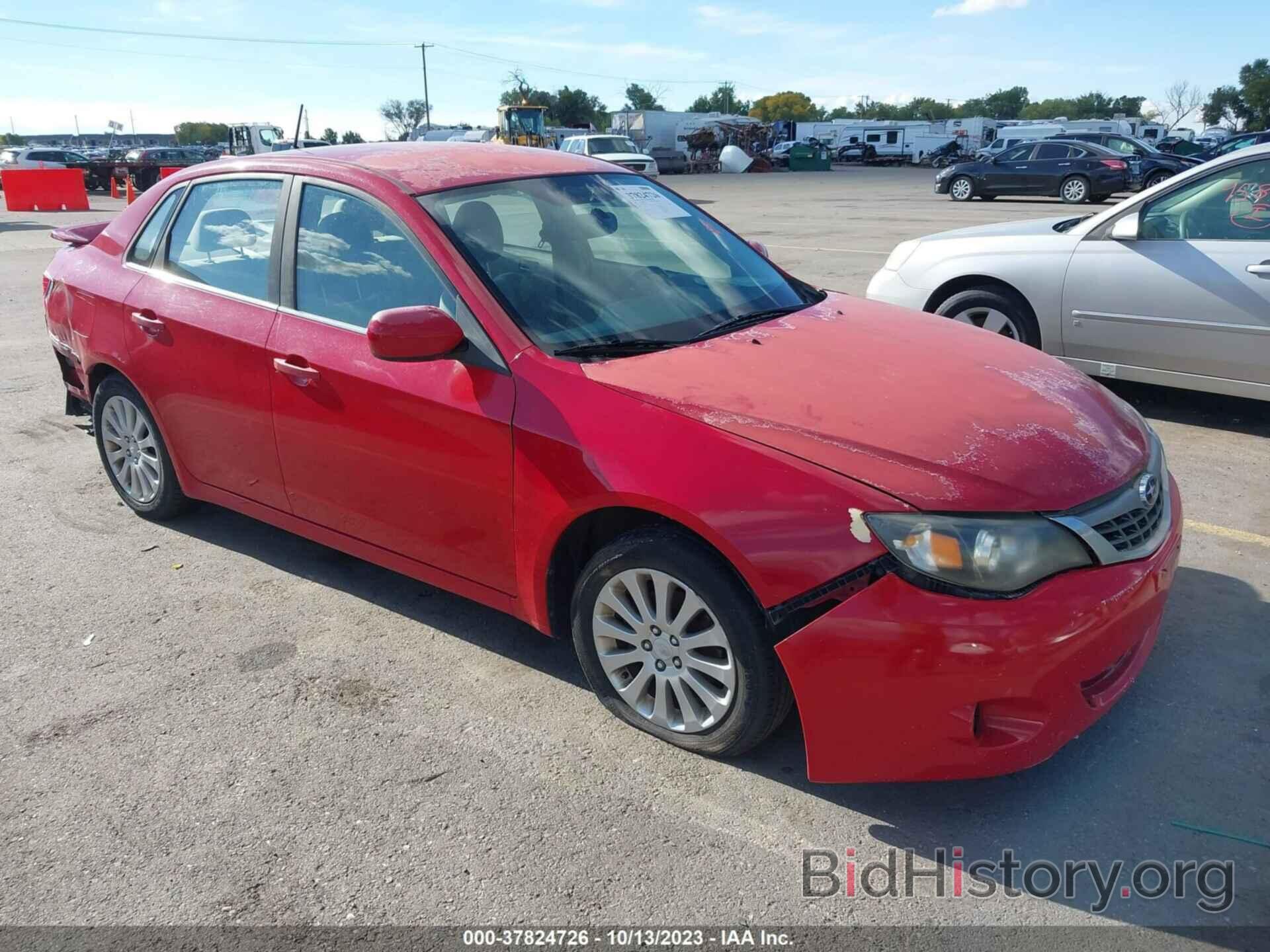 Photo JF1GE61688H512999 - SUBARU IMPREZA SEDAN 2008