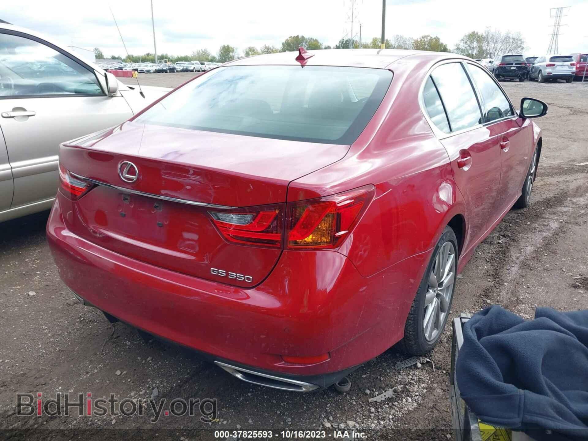 2014 LEXUS GS 350 - VIN: JTHBE1BL4E5031283 - Фото 4