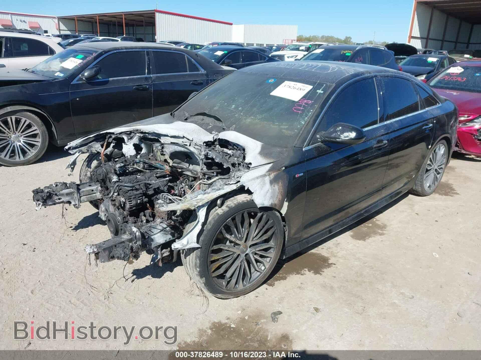 2016 AUDI A6 - VIN: WAUGFAFC8GN007681 - Фото 2