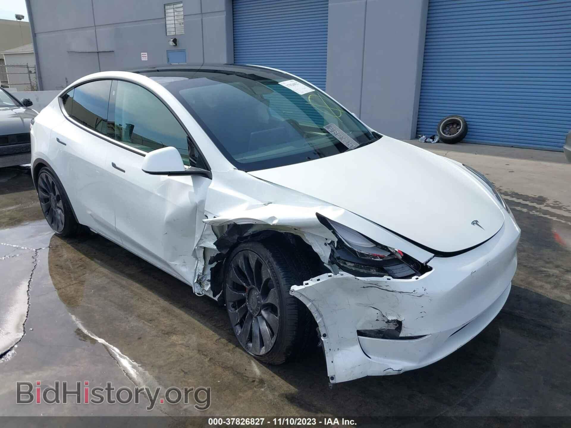 Фотография 7SAYGDEF4PF750759 - TESLA MODEL Y 2023