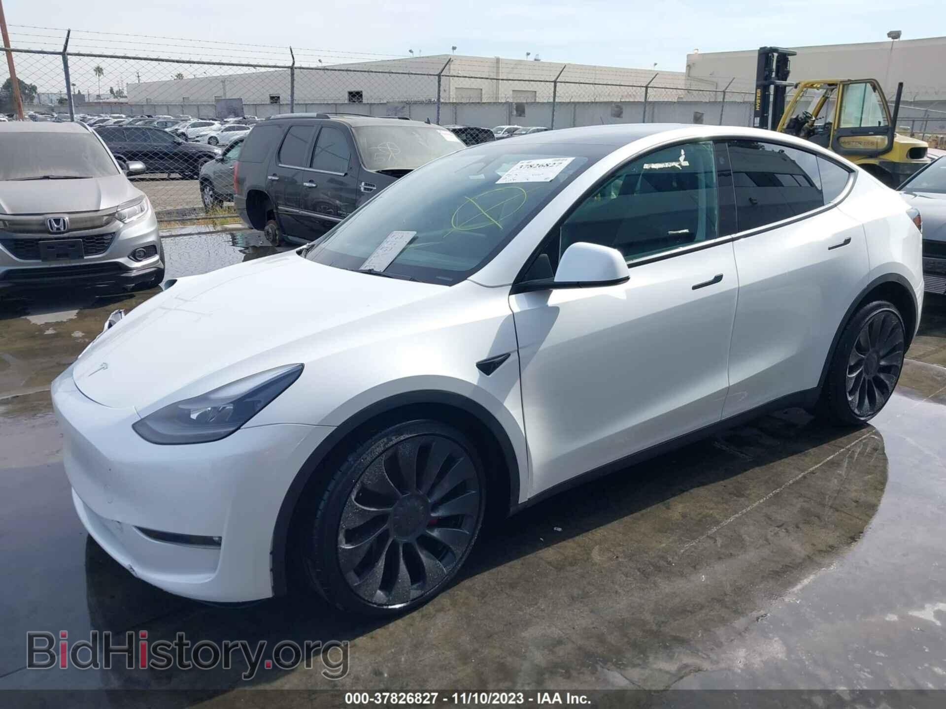 2023 TESLA MODEL Y - VIN: 7SAYGDEF4PF750759 - Фото 2