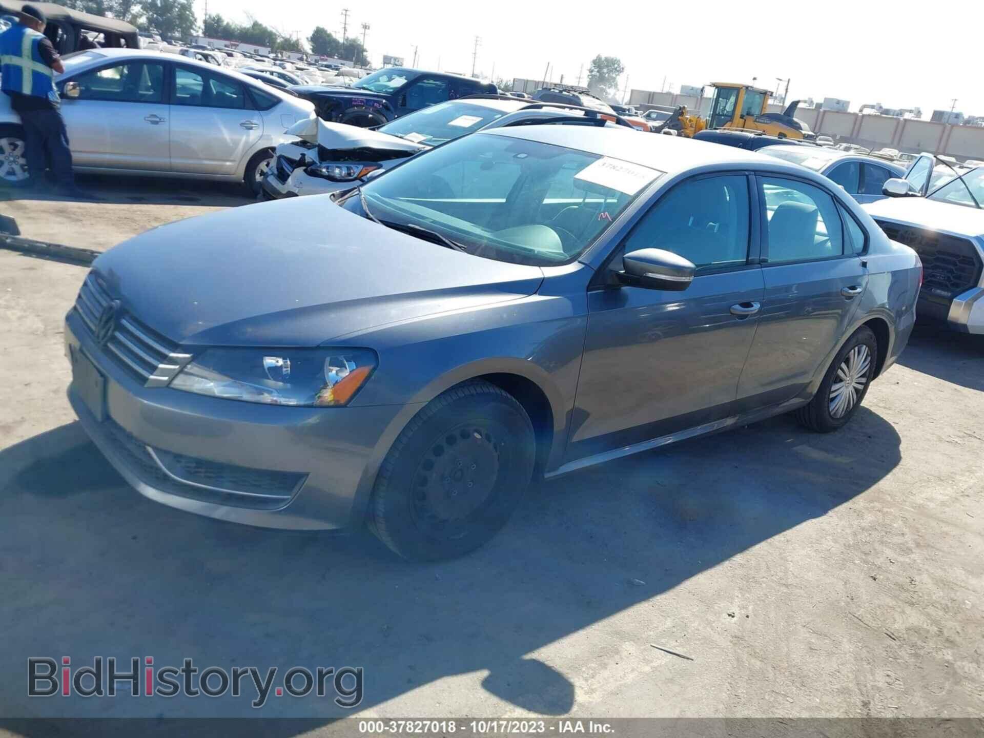 2014 VOLKSWAGEN PASSAT - VIN: 1VWAT7A35EC099236 - Фото 2