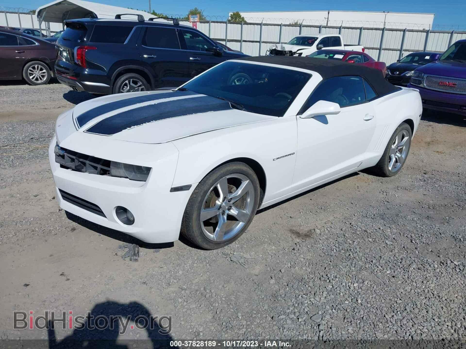 2012 CHEVROLET CAMARO - VIN: 2G1FB3D30C9199399 - Фото 2