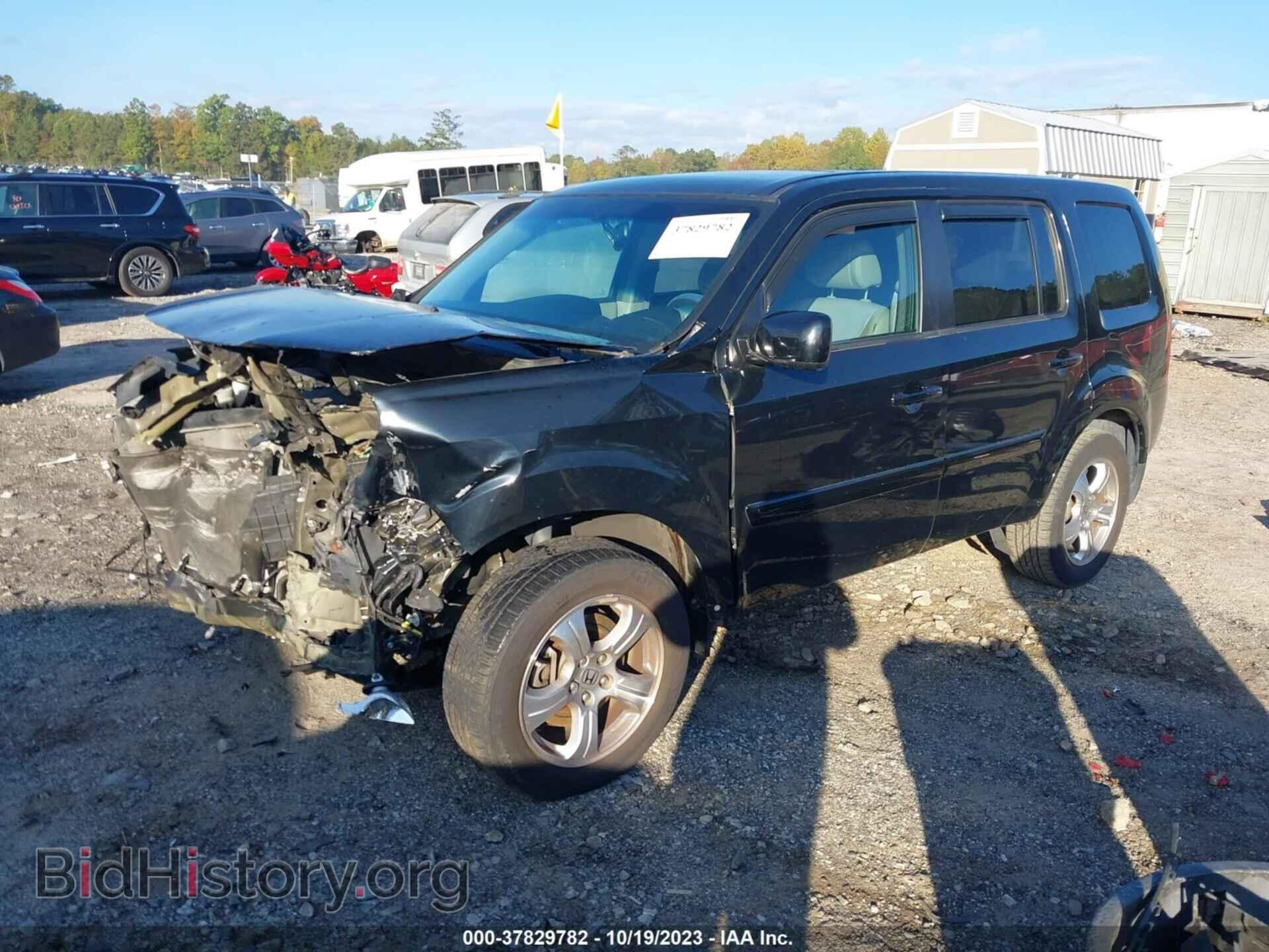 2013 HONDA PILOT - VIN: 5FNYF3H52DB044270 - Фото 2