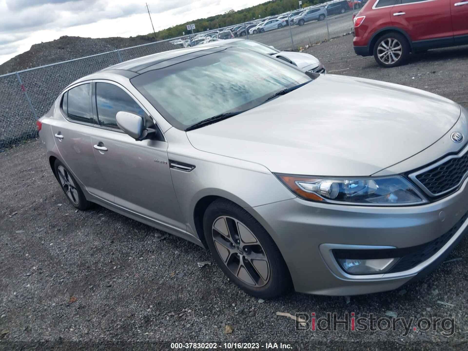 Photo KNAGM4AD1D5039617 - KIA OPTIMA HYBRID 2013