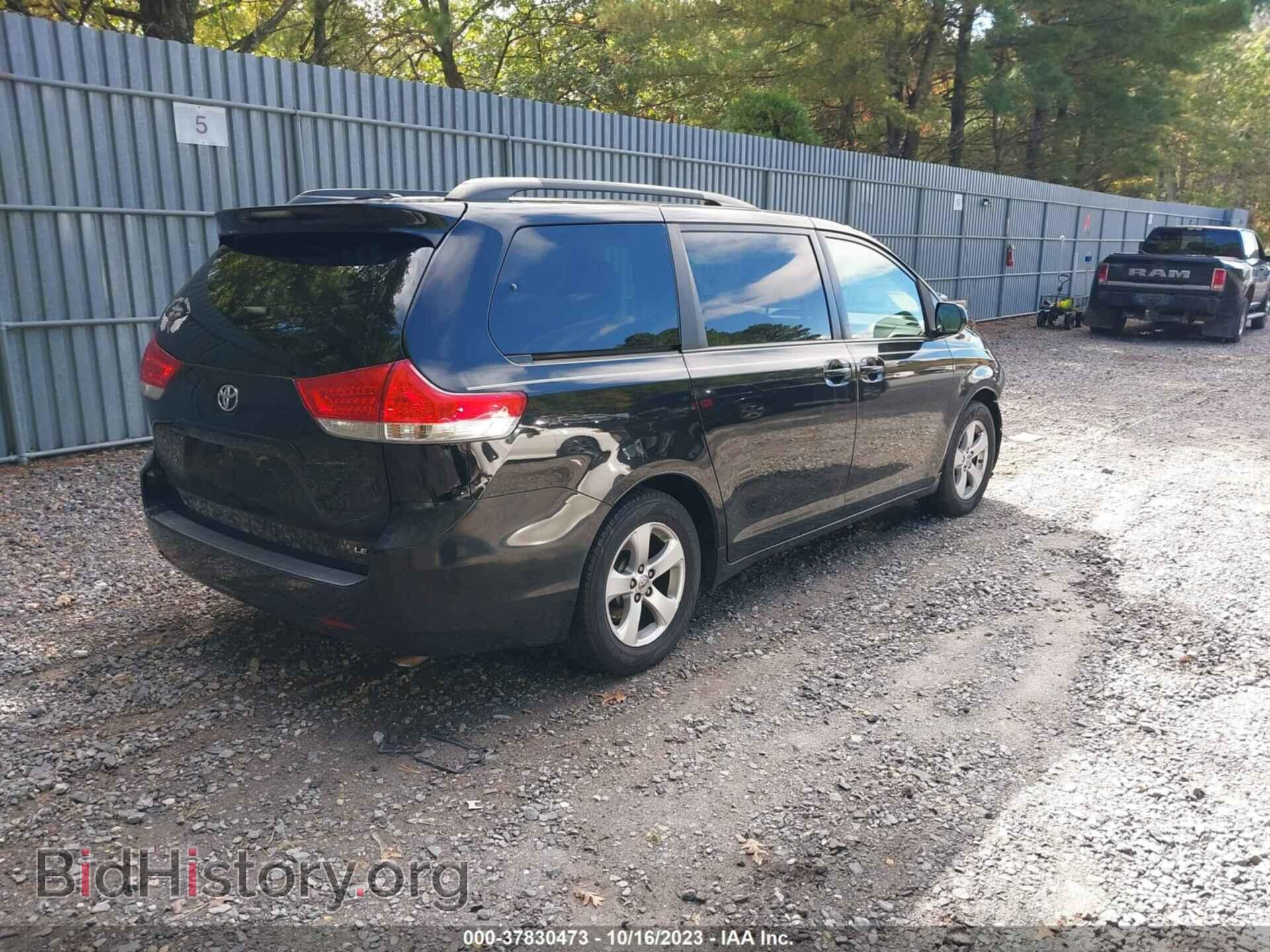 2013 TOYOTA SIENNA - VIN: 5TDKK3DC8DS340279 - Фото 4