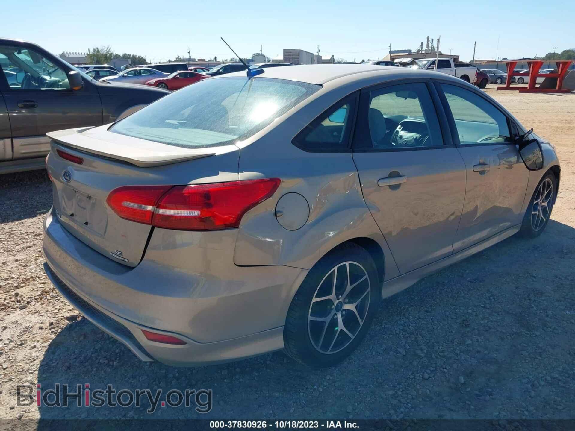 2015 FORD FOCUS - VIN: 1FADP3F2XFL312783 - Фото 4