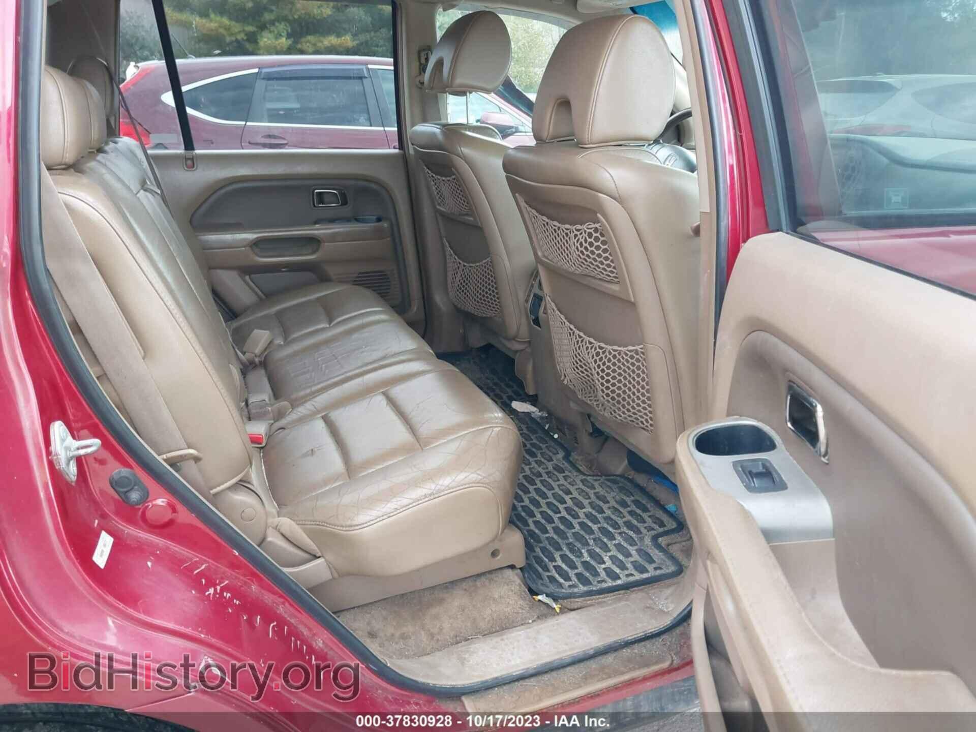 2006 HONDA PILOT - VIN: 2HKYF18516H529511 - Фото 8
