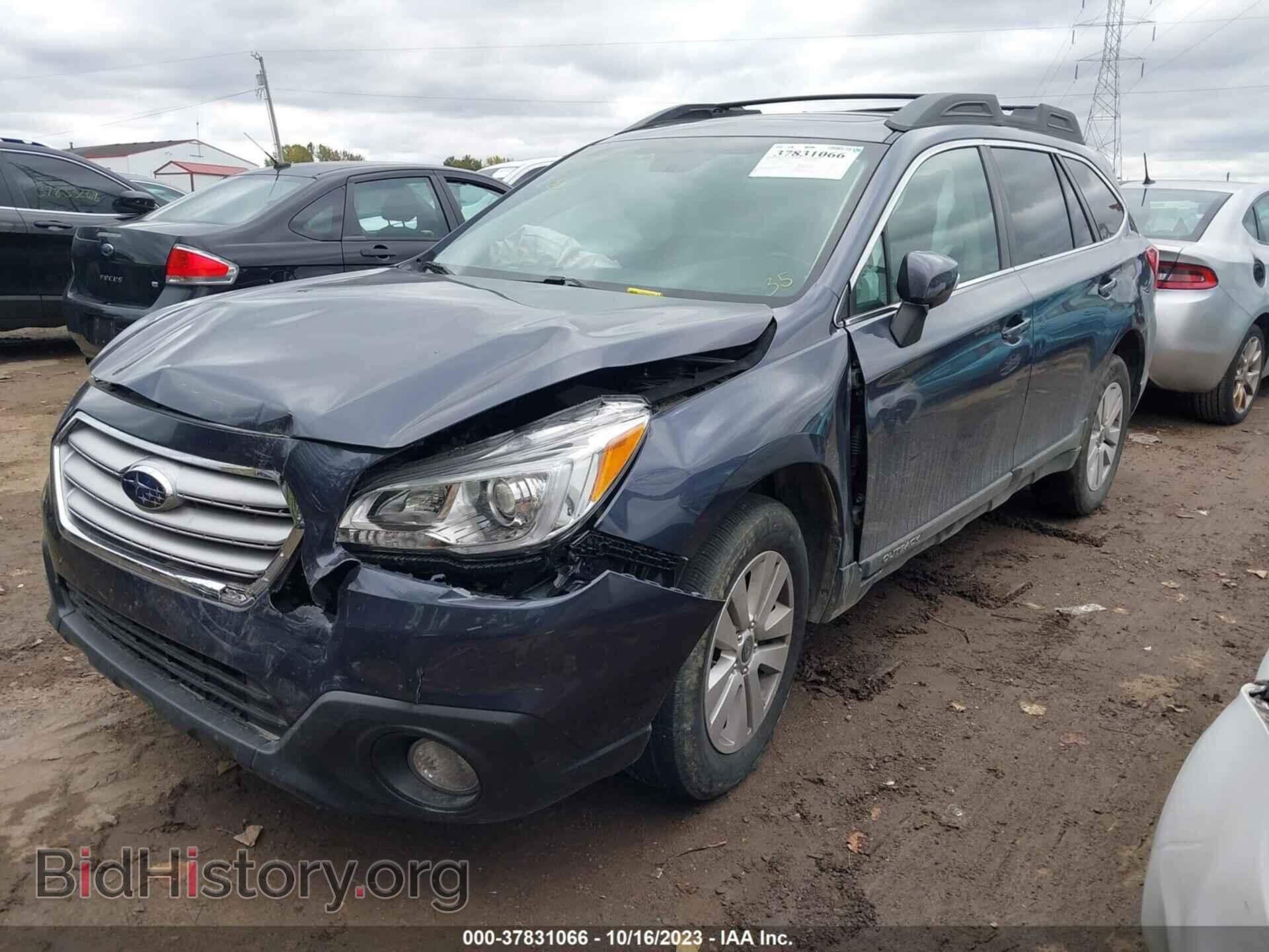 2016 SUBARU OUTBACK - VIN: 4S4BSBHC2G3325508 - Фото 2