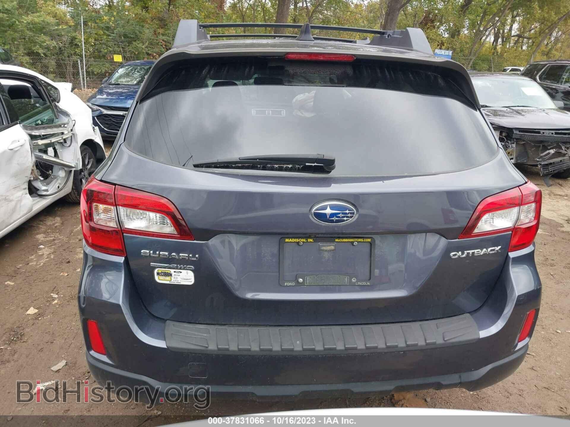 2016 SUBARU OUTBACK - VIN: 4S4BSBHC2G3325508 - Фото 17
