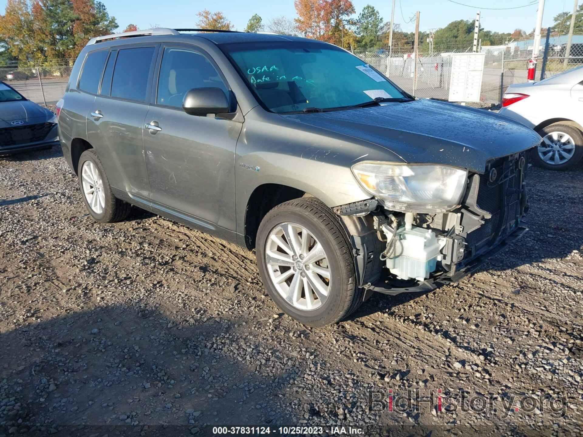 Фотография JTEEW41A182016822 - TOYOTA HIGHLANDER HYBRID 2008