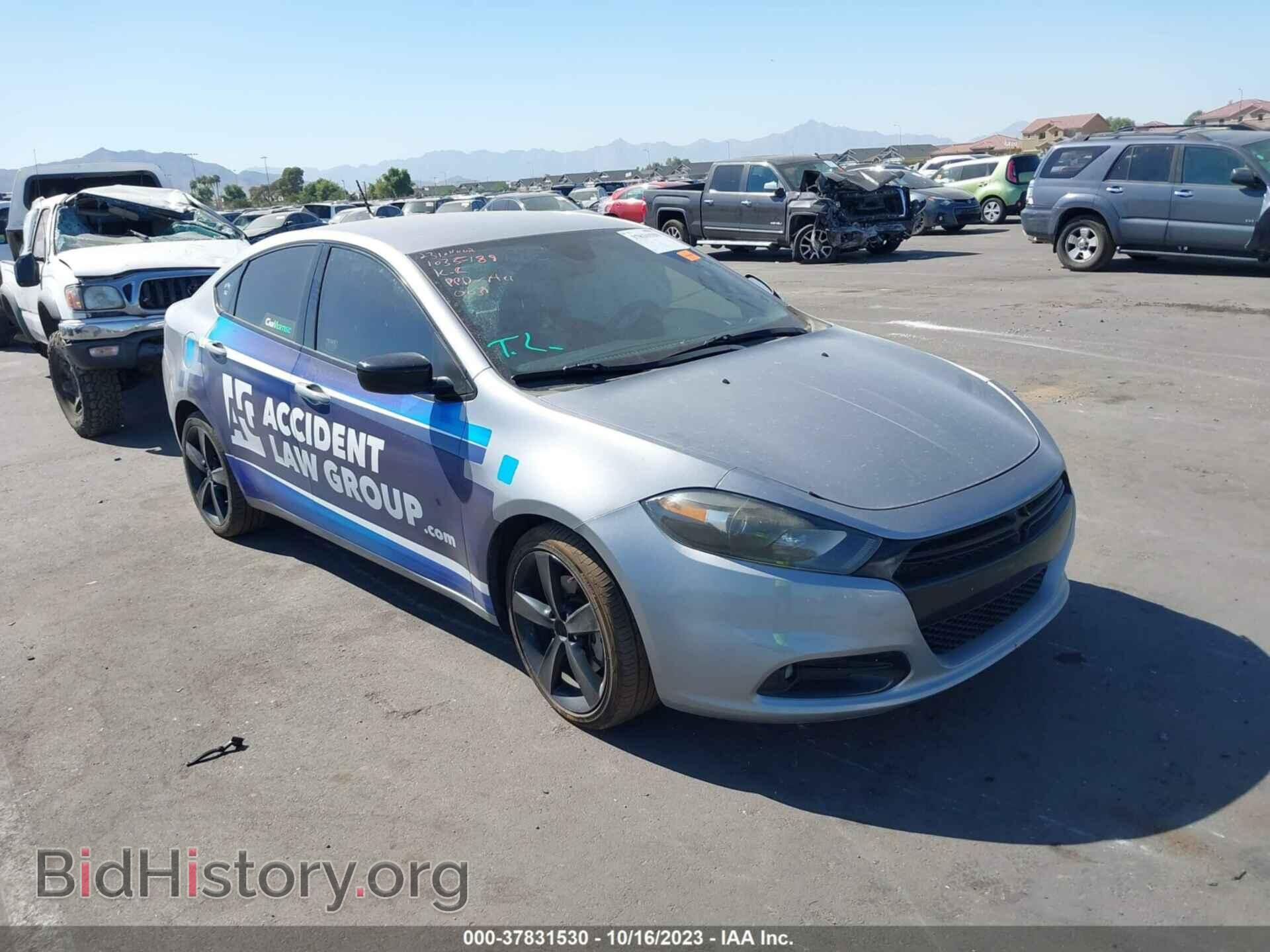 Фотография 1C3CDFBB4GD540039 - DODGE DART 2016
